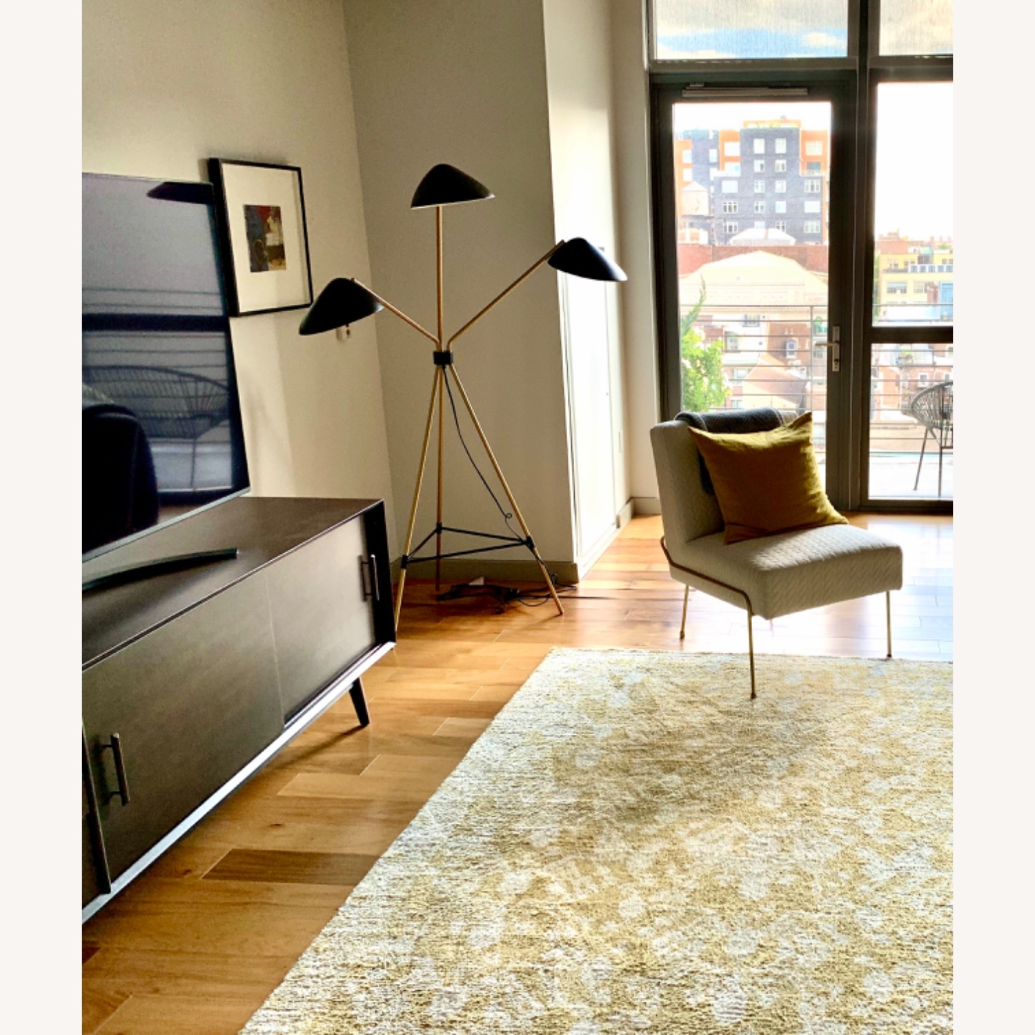 West Elm Mid-Century Tripod Floor Lamp - image-1