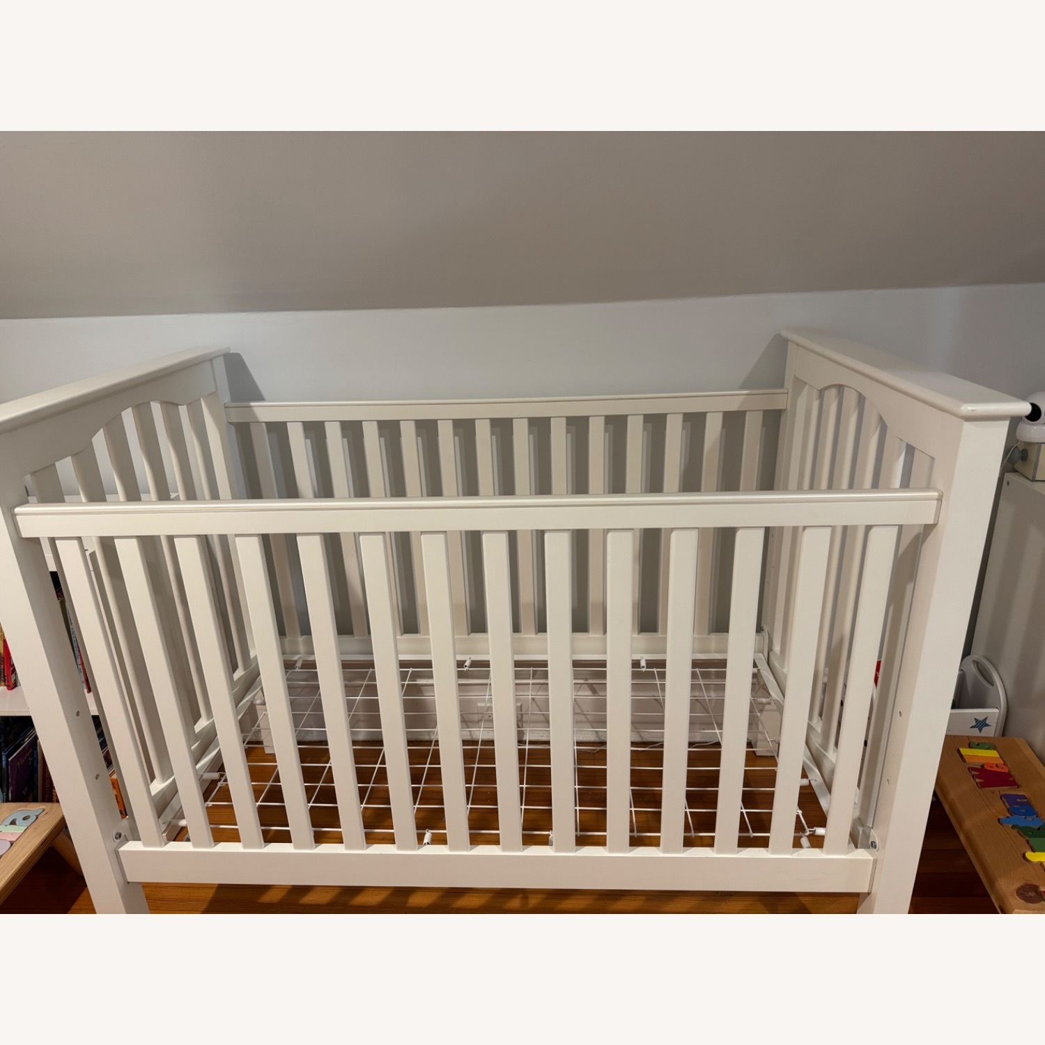 Pottery Barn Kids Kendall Convertible Crib White - image-1