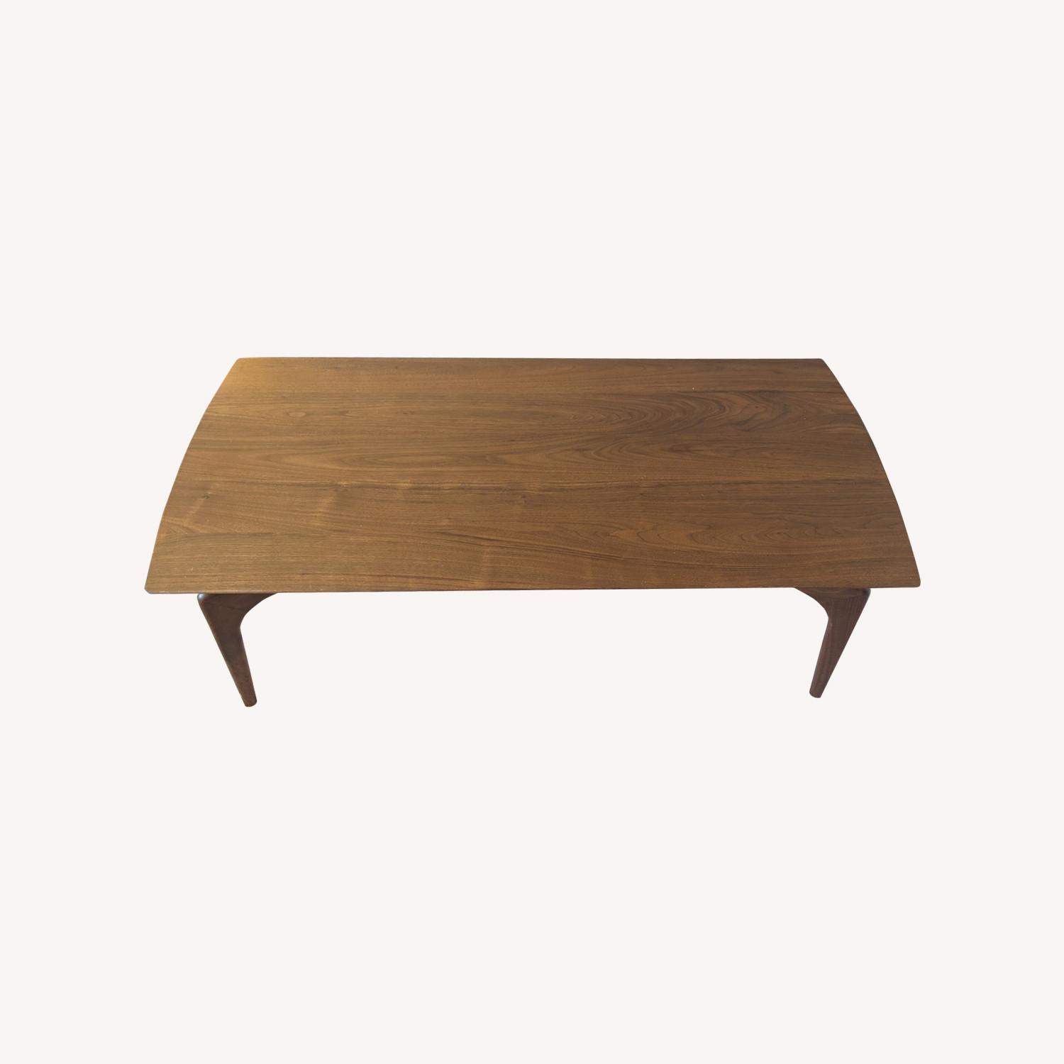 Rejuvenation Basin Walnut Coffee Table - image-6