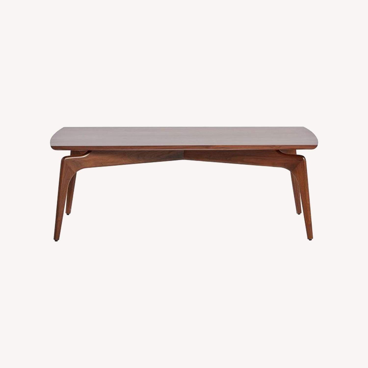 Rejuvenation Basin Walnut Coffee Table - image-0