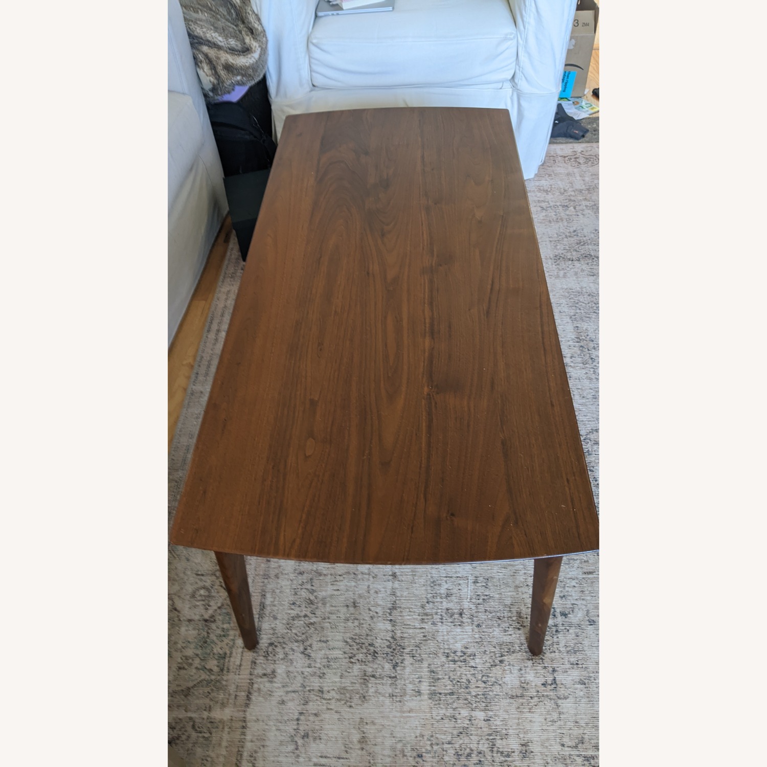 Rejuvenation Basin Walnut Coffee Table - image-4