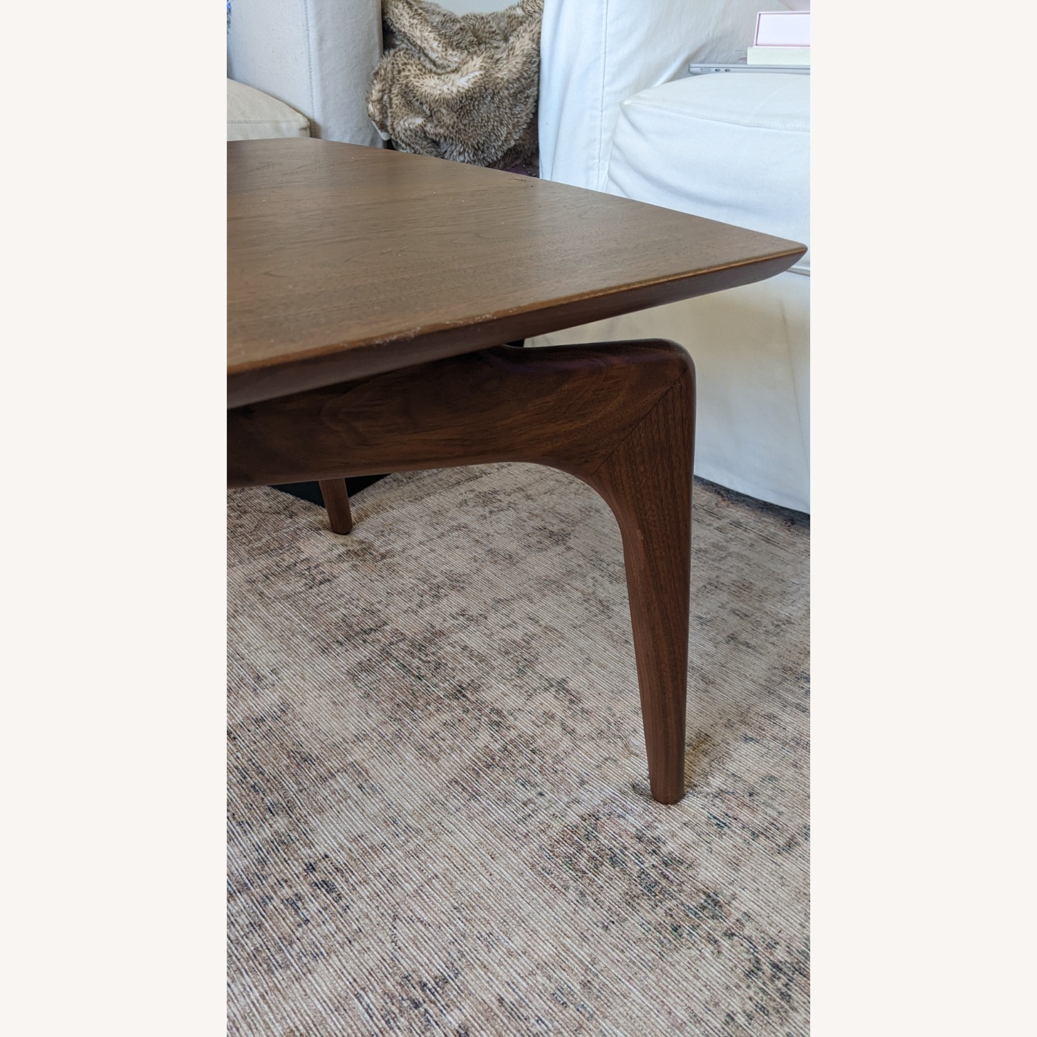 Rejuvenation Basin Walnut Coffee Table - image-2