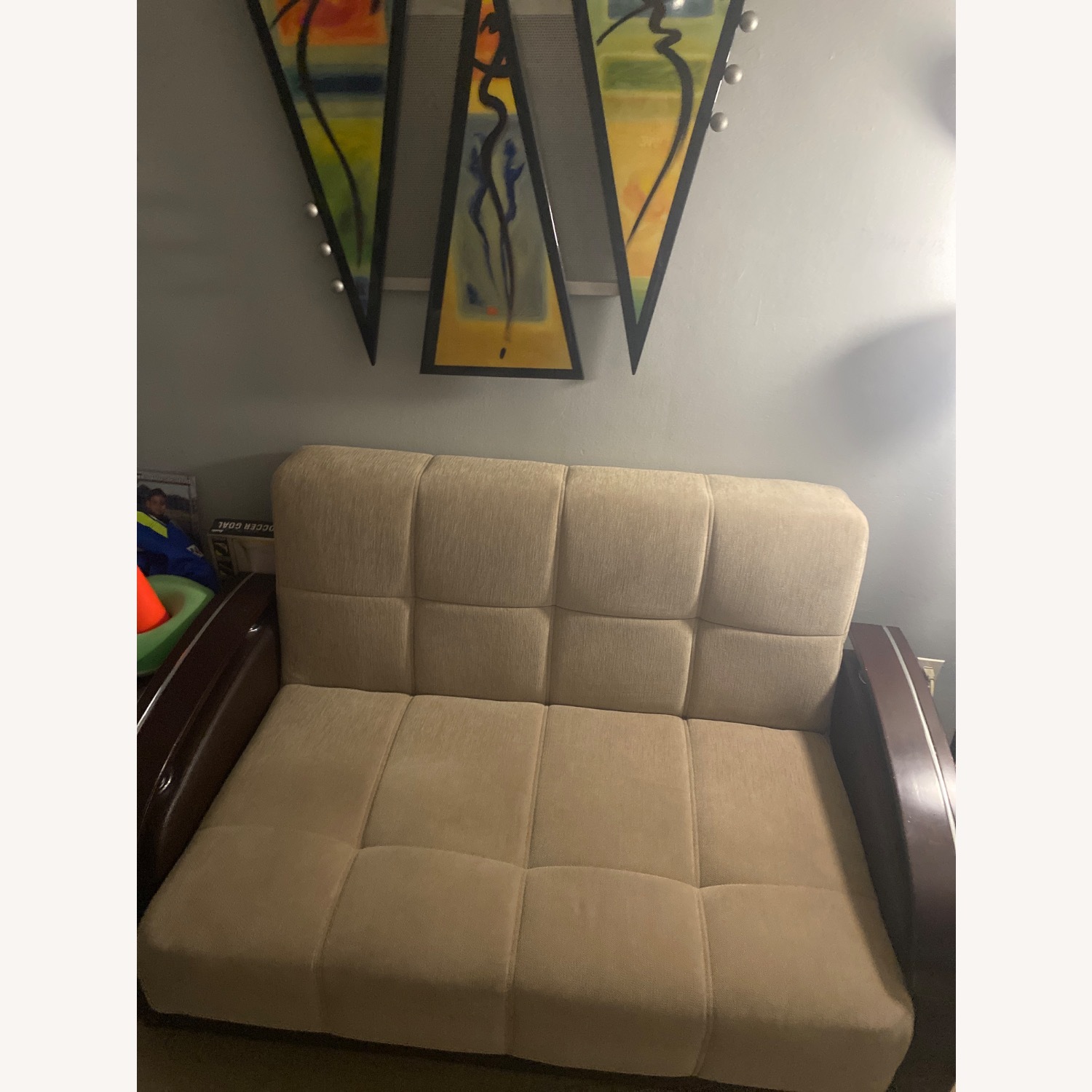 Sofa it opens up to Small Bed - image-2