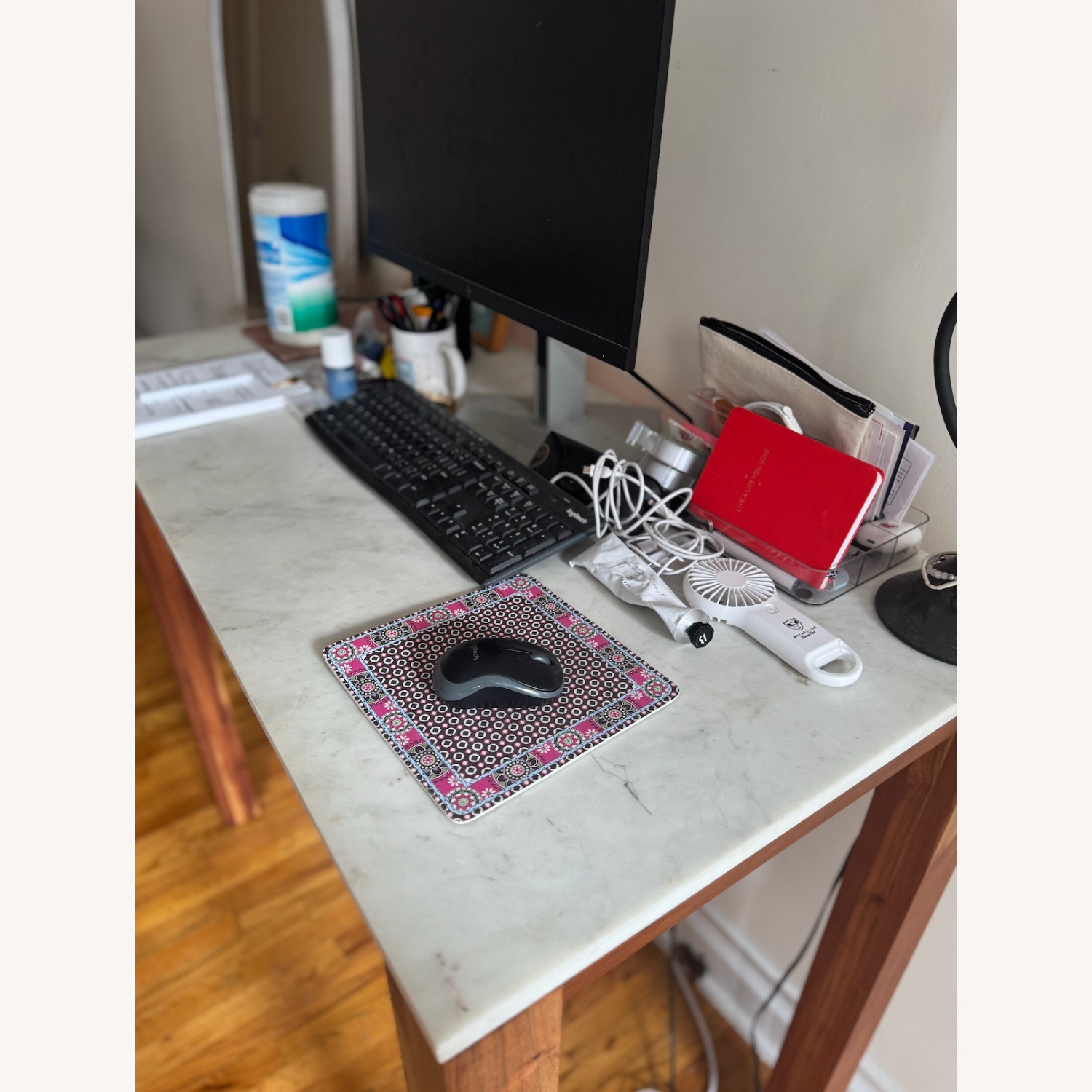 CB2 Palate 42" Rectangular High Dining Table - image-6