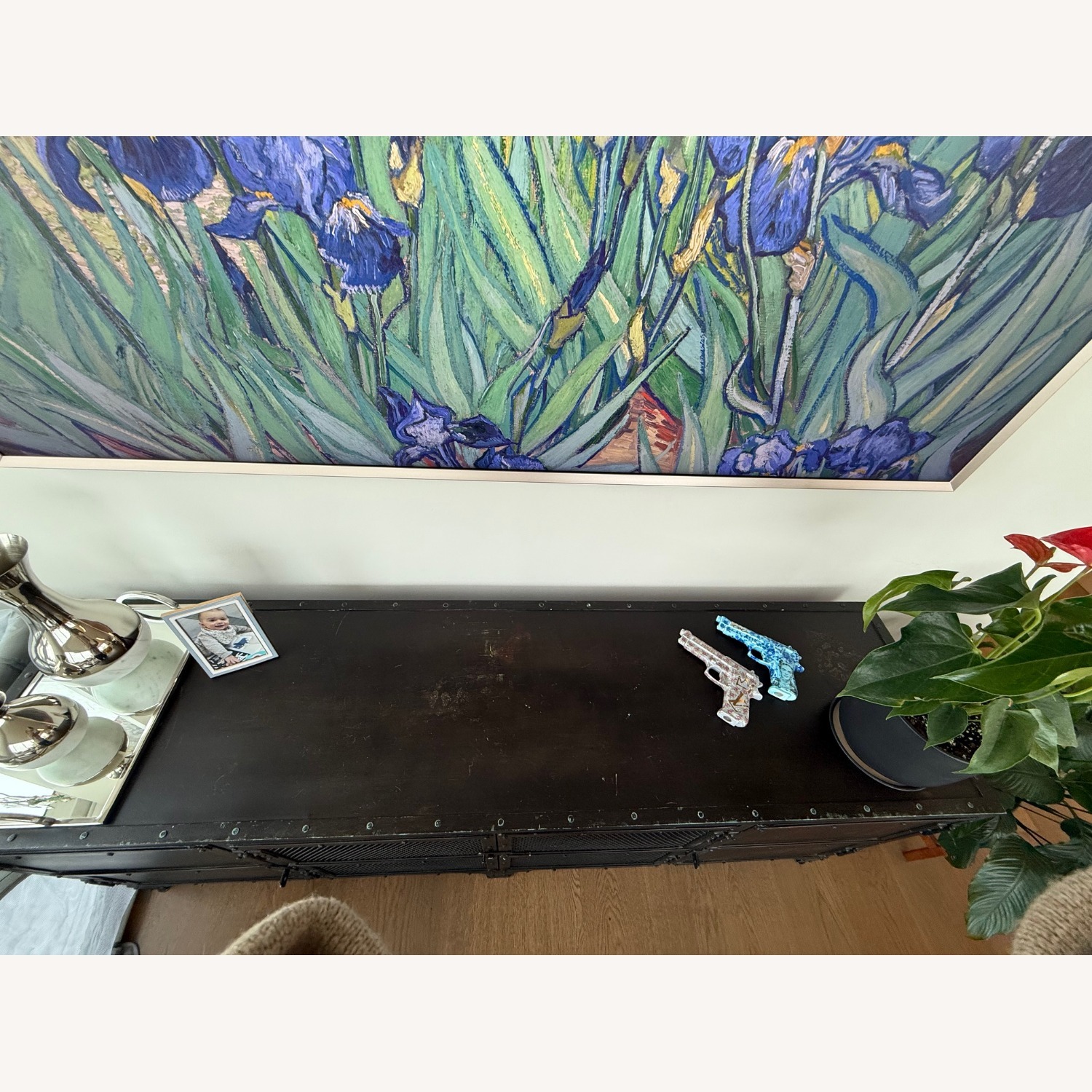 Restoration Hardware Industrial Tool Chest 4-Door Media Console - image-5