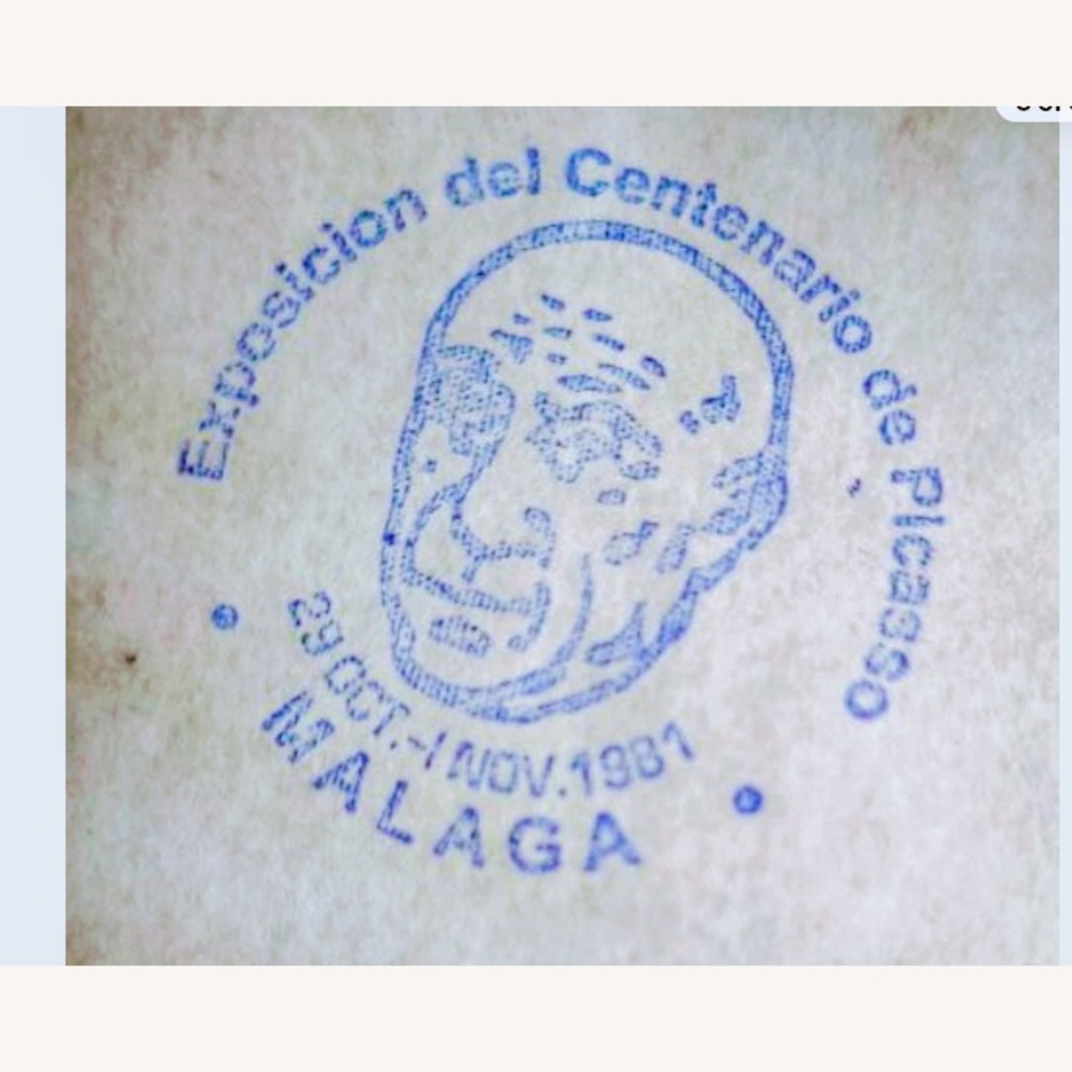 Real Bull Picasso Art Signed from Italy  - image-4