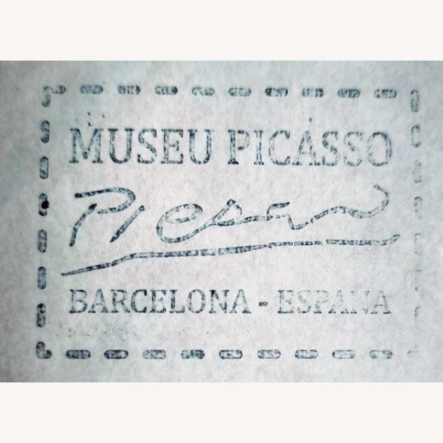 Real Bull Picasso Art Signed from Italy  - image-5