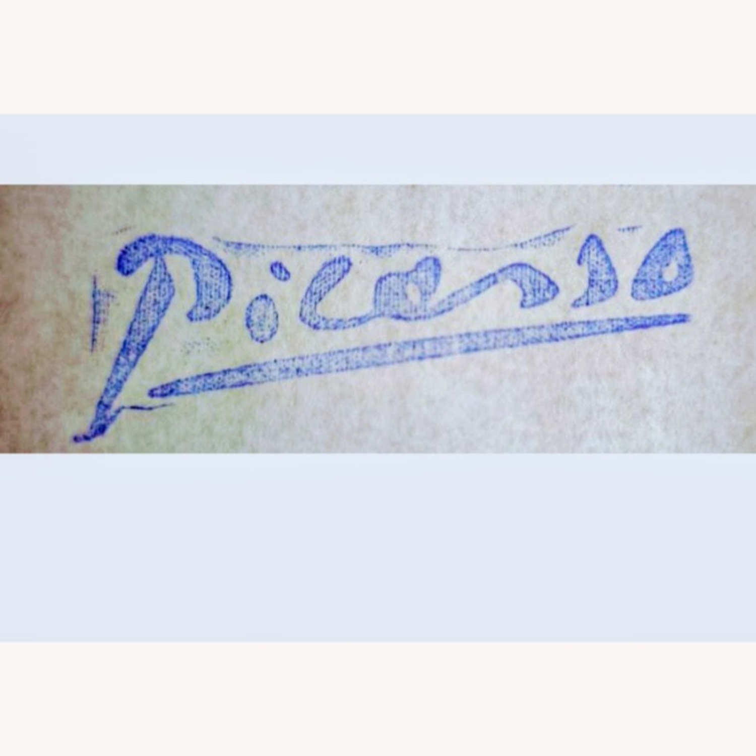 Real Bull Picasso Art Signed from Italy  - image-3