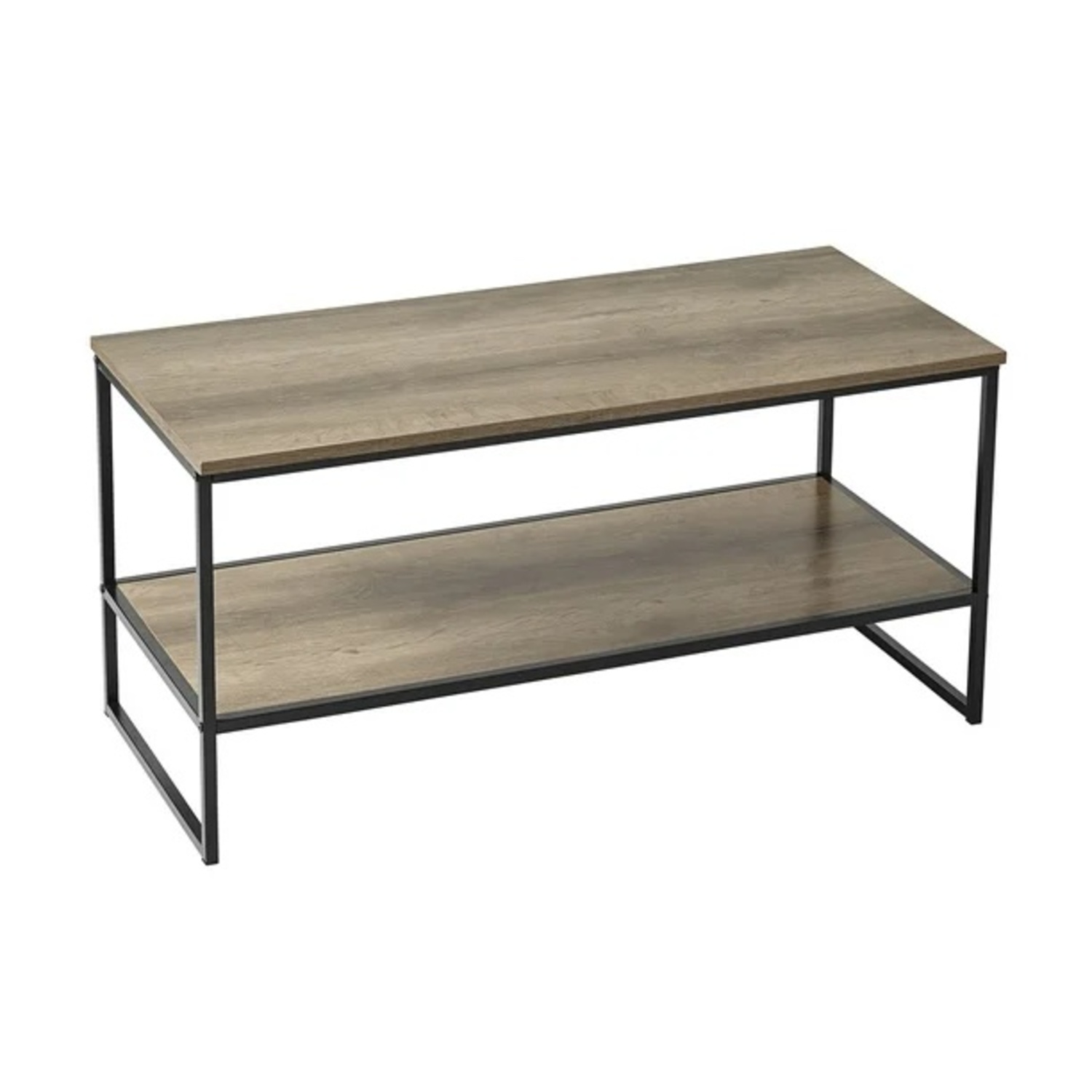 Light Gray Wooden Coffee Table - image-0