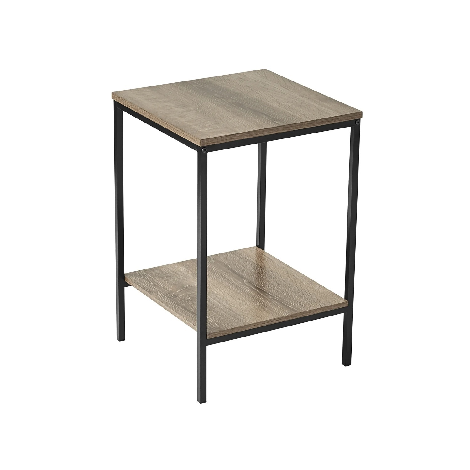 Set of 2 Light Gray Coffee Tables - image-0