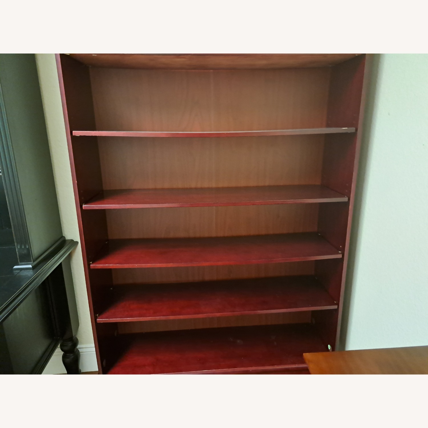 Tall Wide Wood Bookshelf - image-2