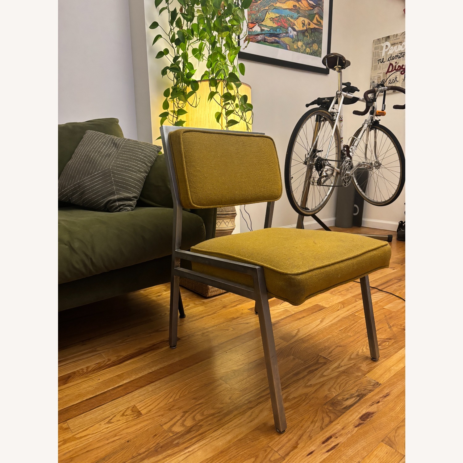 Vintage Moutarde Lounge Chair - image-3