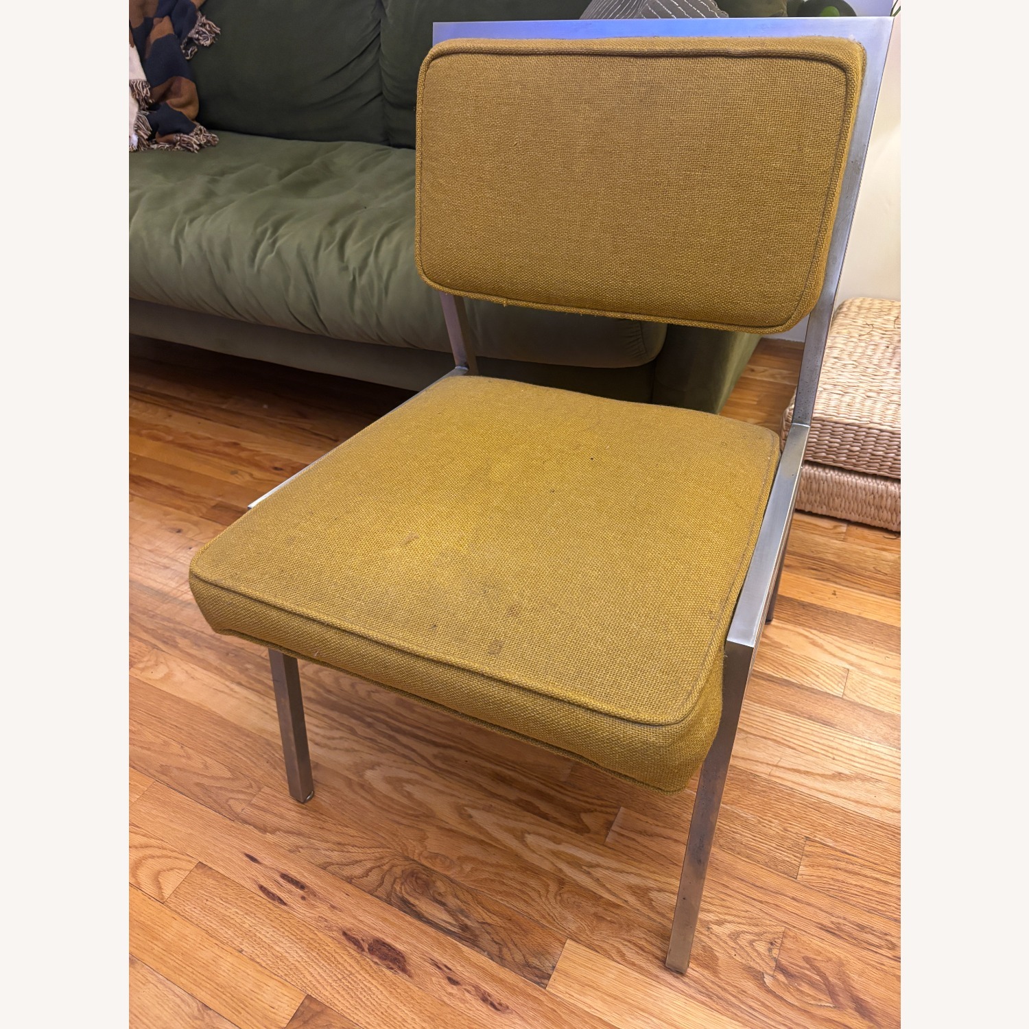 Vintage Moutarde Lounge Chair - image-5