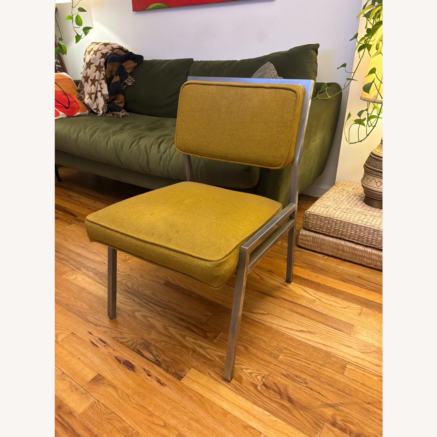 Vintage Moutarde Lounge Chair - image-4