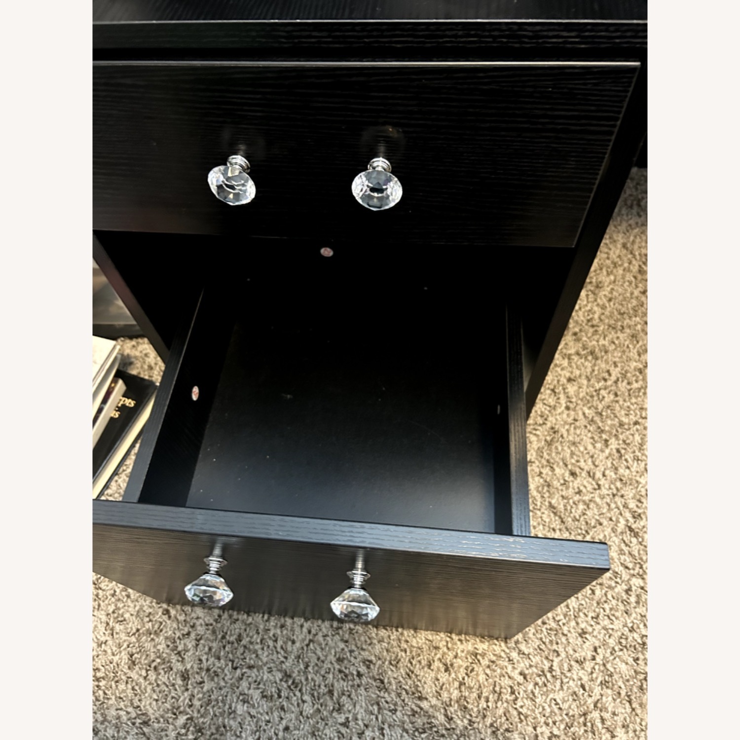 Black Three Tier Desk - image-3