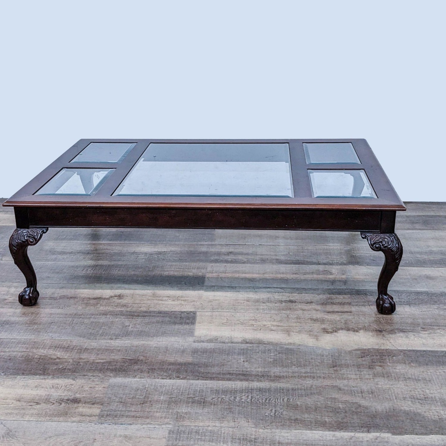 Glass Insert Coffee Table - image-8