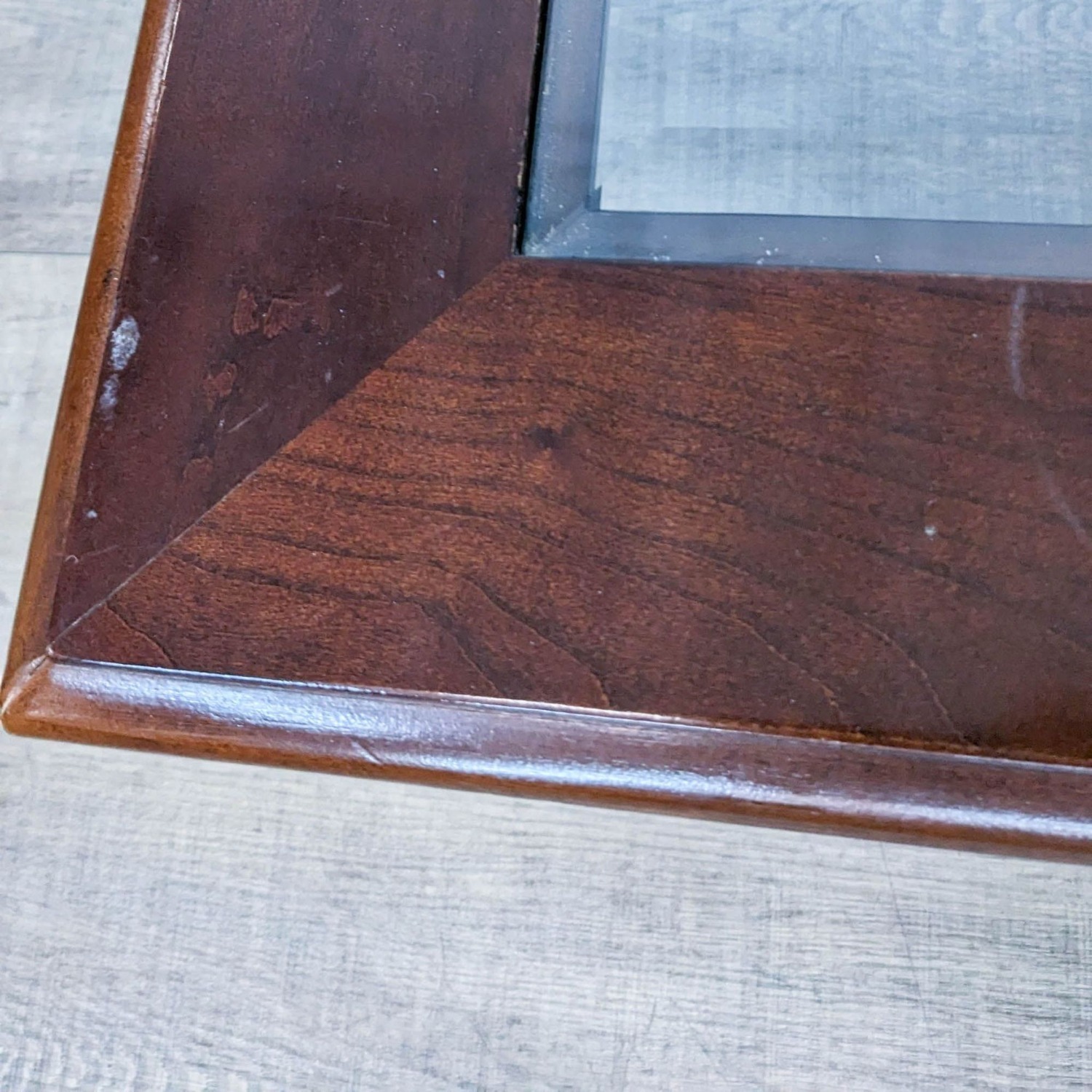 Glass Insert Coffee Table - image-6