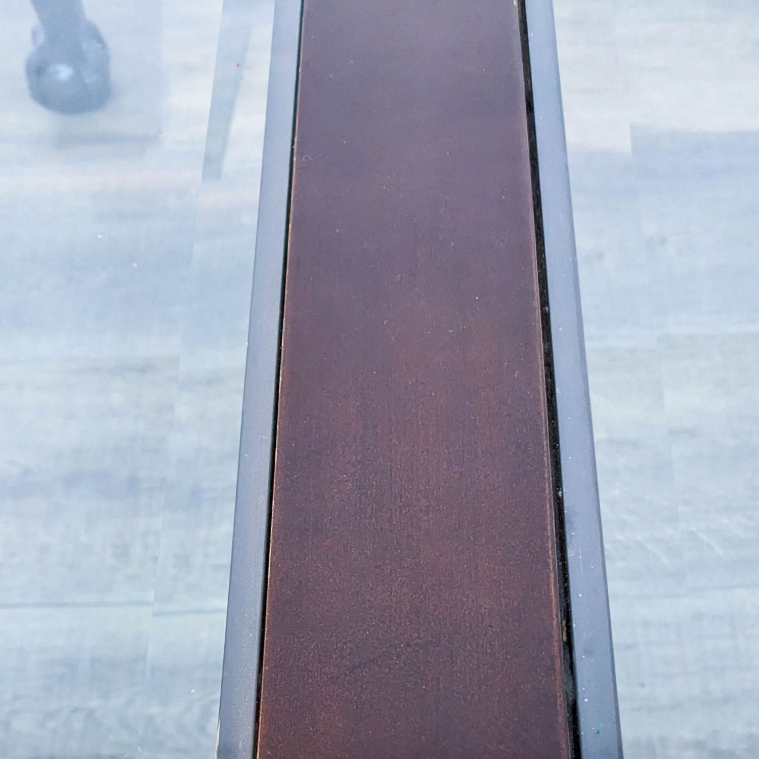 Glass Insert Coffee Table - image-7