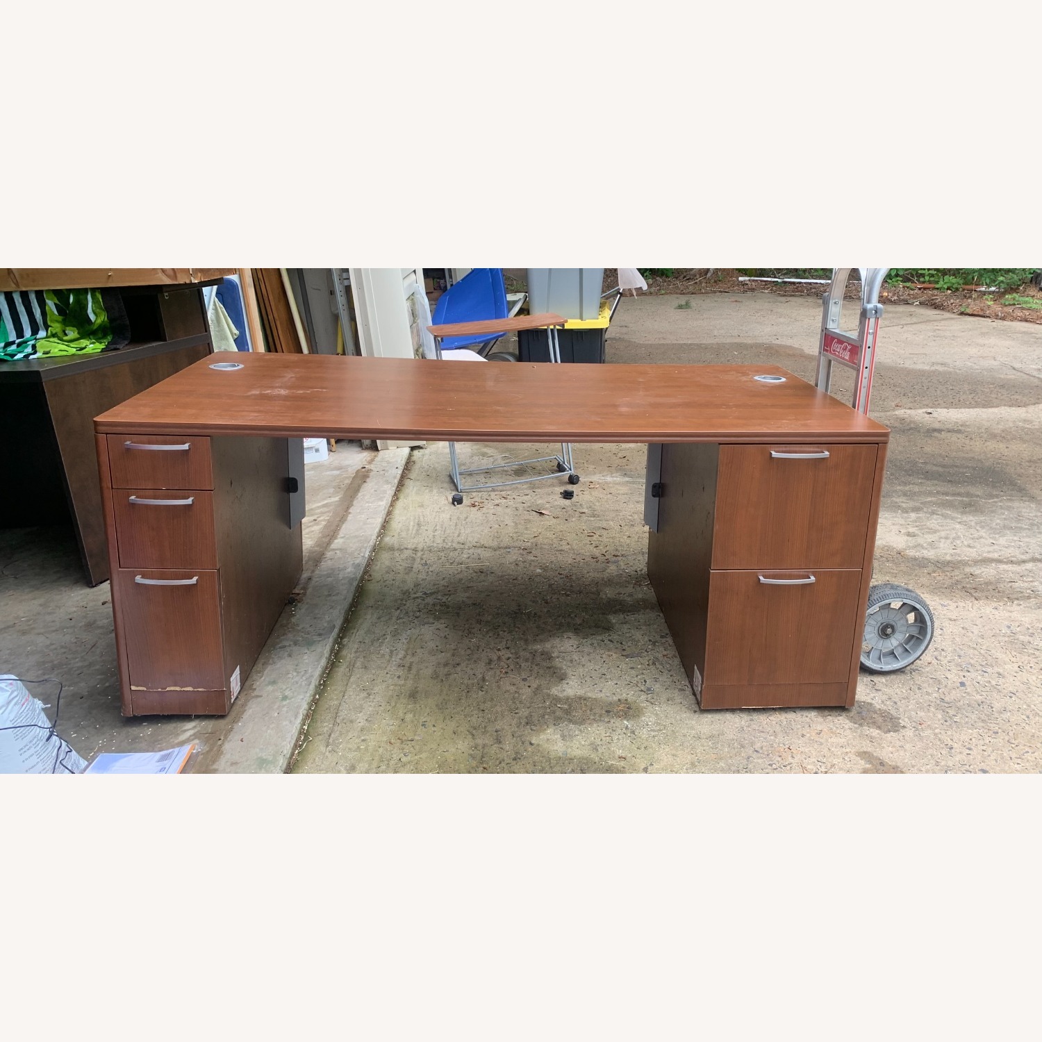 Double Pedestal Desk  - image-1