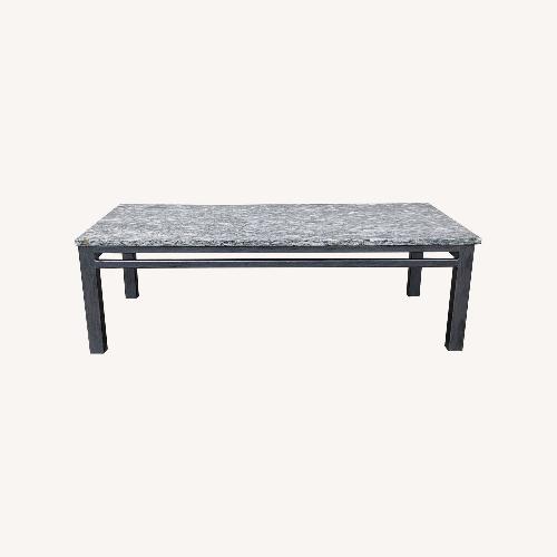 Used Granite Top Coffee Table for sale on AptDeco