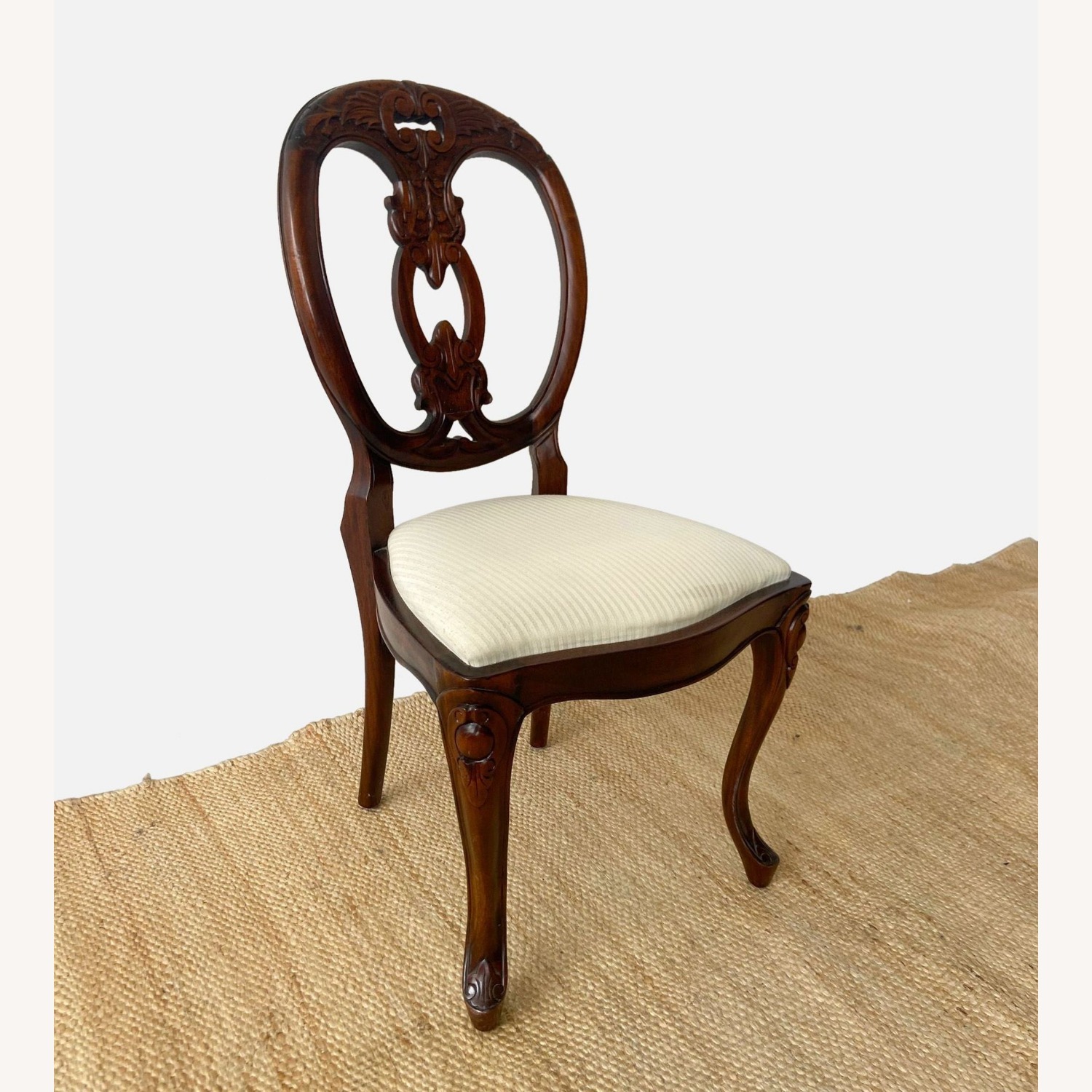 Laurel Crown Classic Mahogany 3-seat Dining Set - image-5