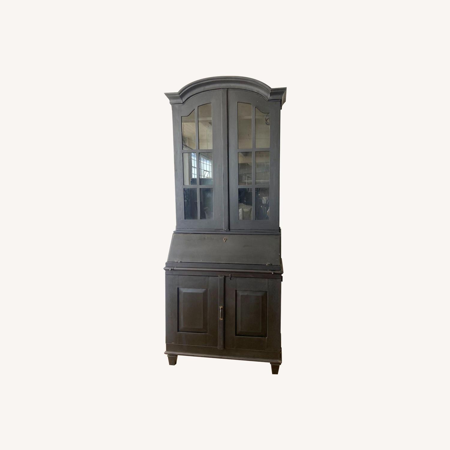 Restoration Hardware Iron Cabinet Hutch - image-0