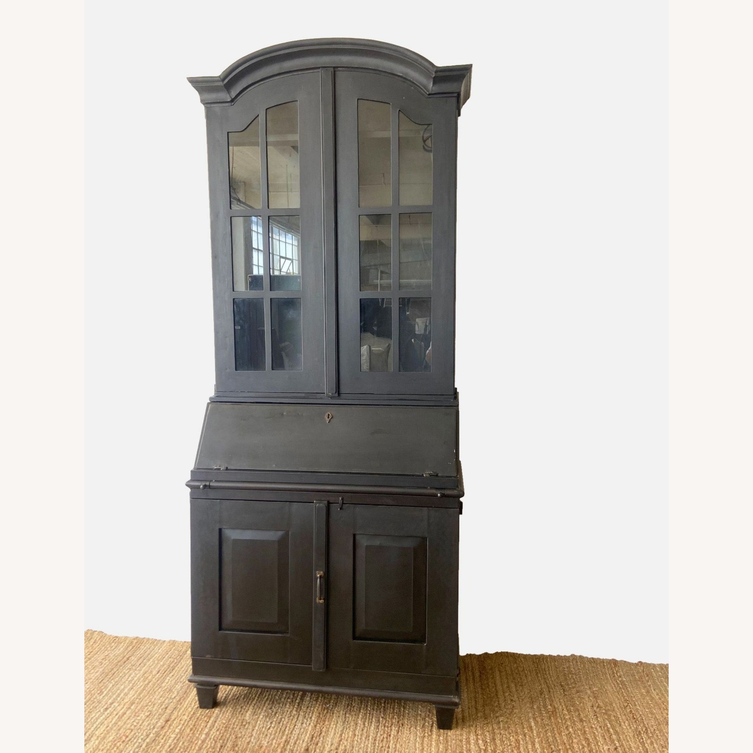Restoration Hardware Iron Cabinet Hutch - image-1