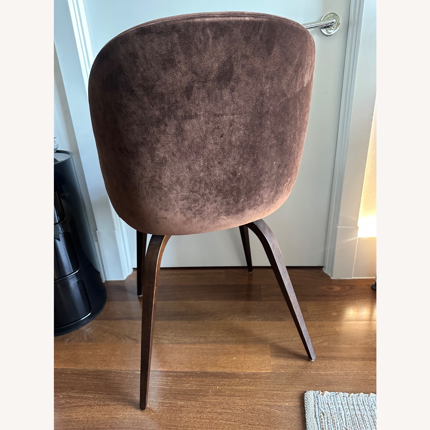 Gubi Beetle Side Chair - Chocolate Brown - image-3