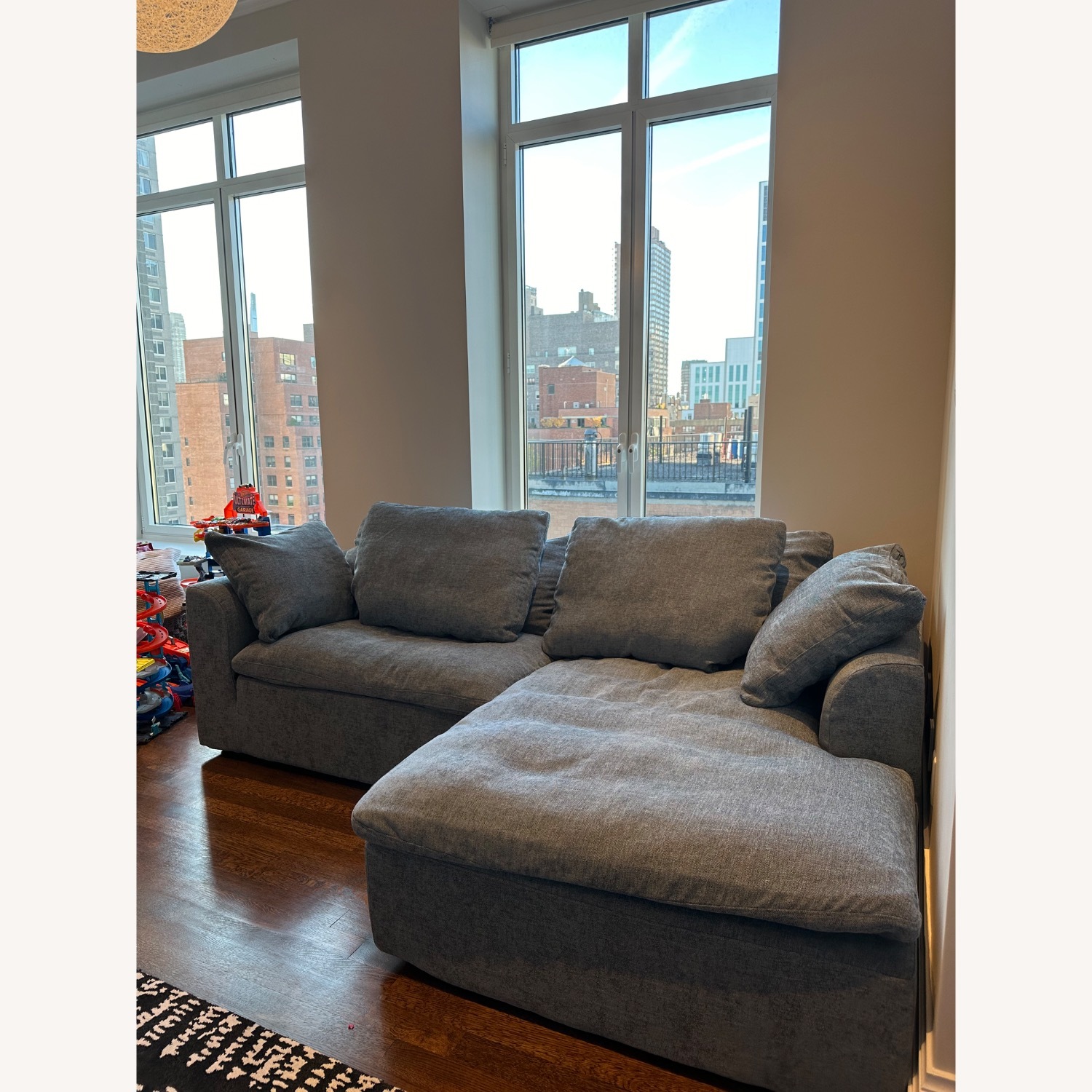 Bryant Modular Compact Double Chaise Sectional - image-4