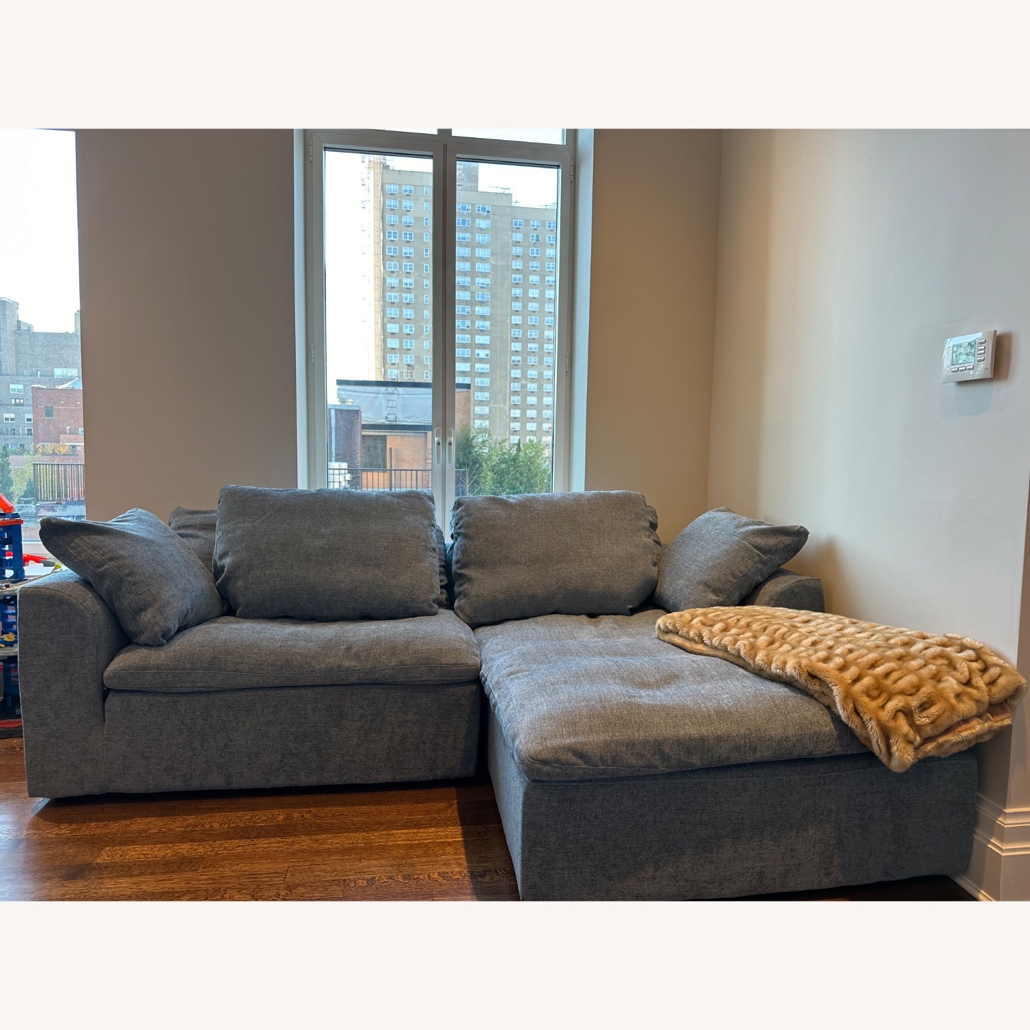 Bryant Modular Compact Double Chaise Sectional - image-2