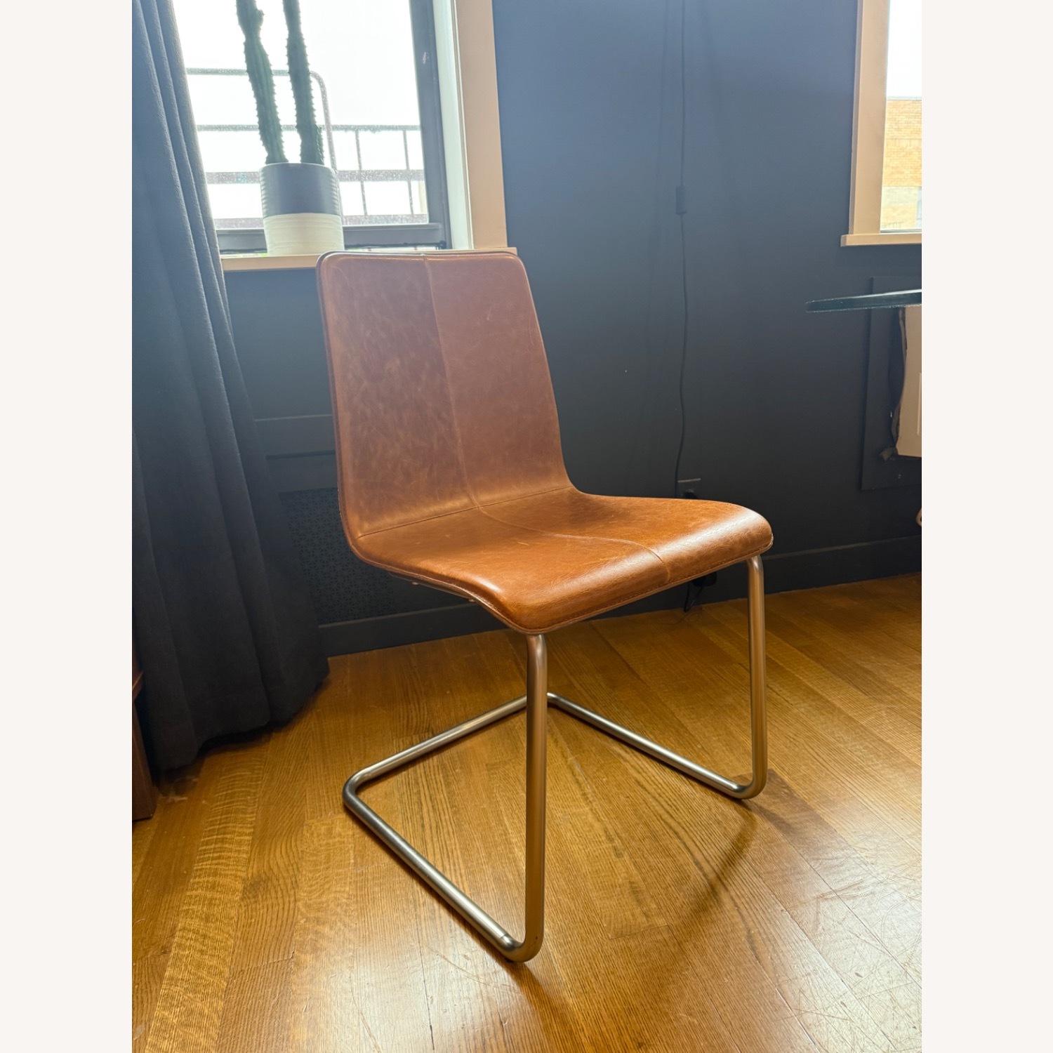 CB2 Pony Leather Chair  - image-2