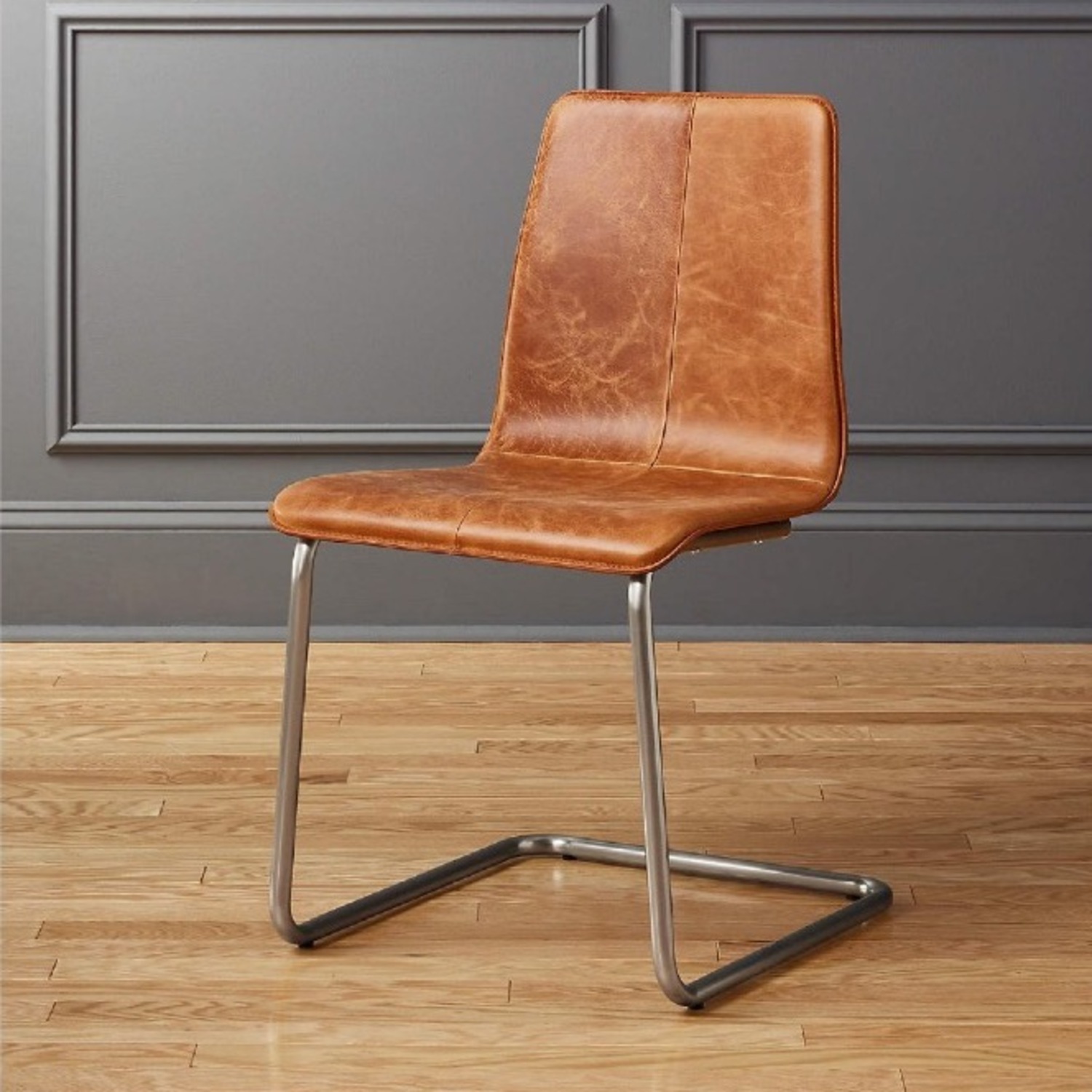CB2 Pony Leather Chair  - image-3