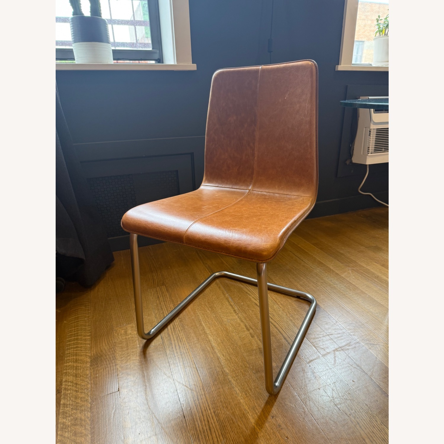 CB2 Pony Leather Chair  - image-1