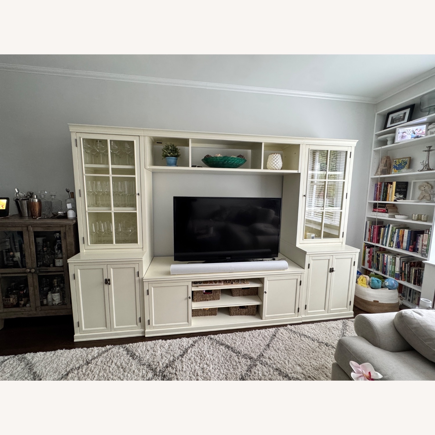 Pottery Barn Logan 6-Piece Entertainment Center - image-1