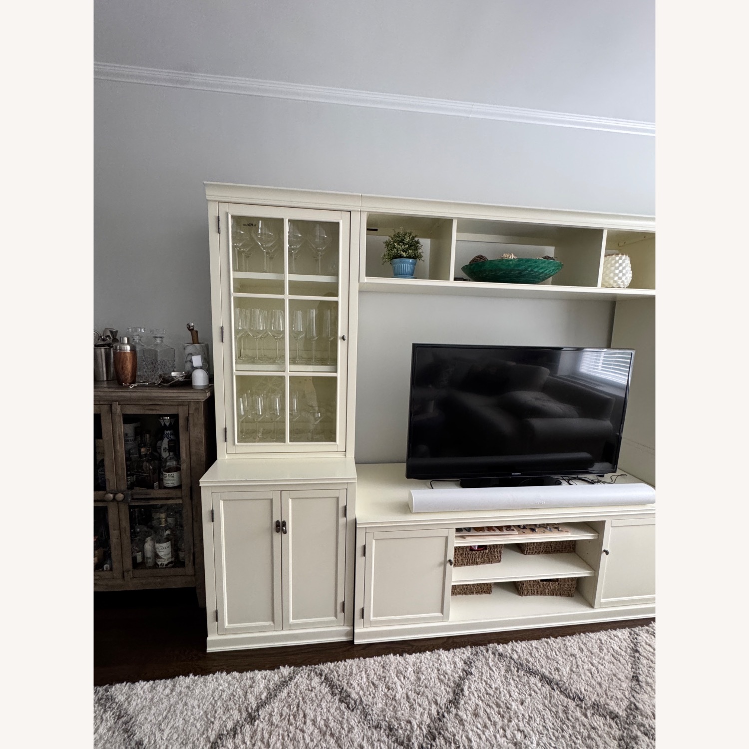 Pottery Barn Logan 6-Piece Entertainment Center - image-3