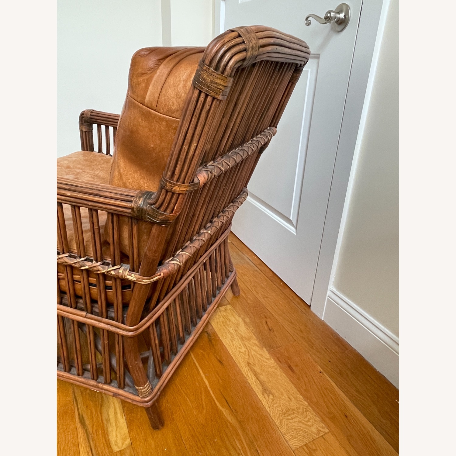 Palecek President's State Chair and Ottoman - image-3