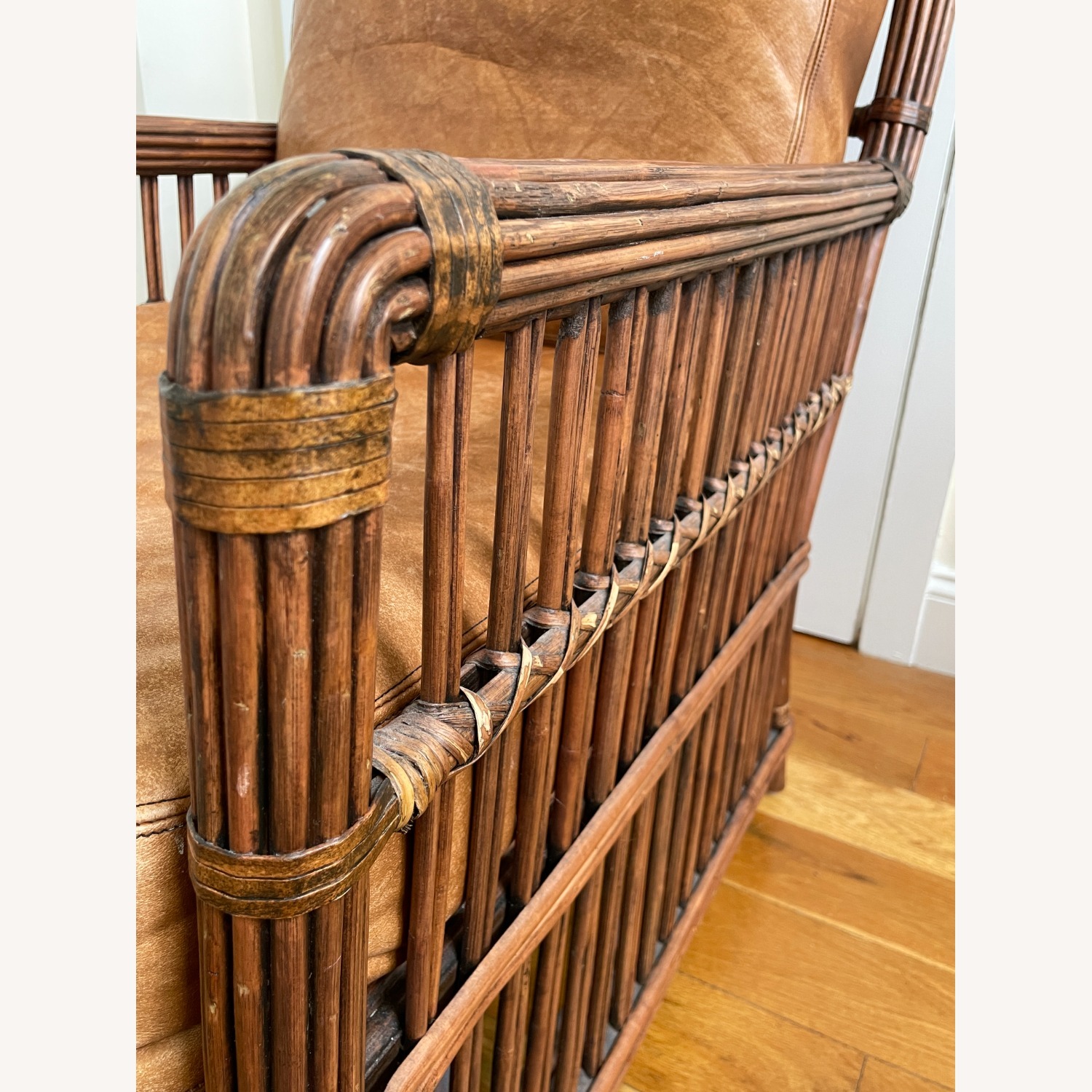 Palecek President's State Chair and Ottoman - image-4