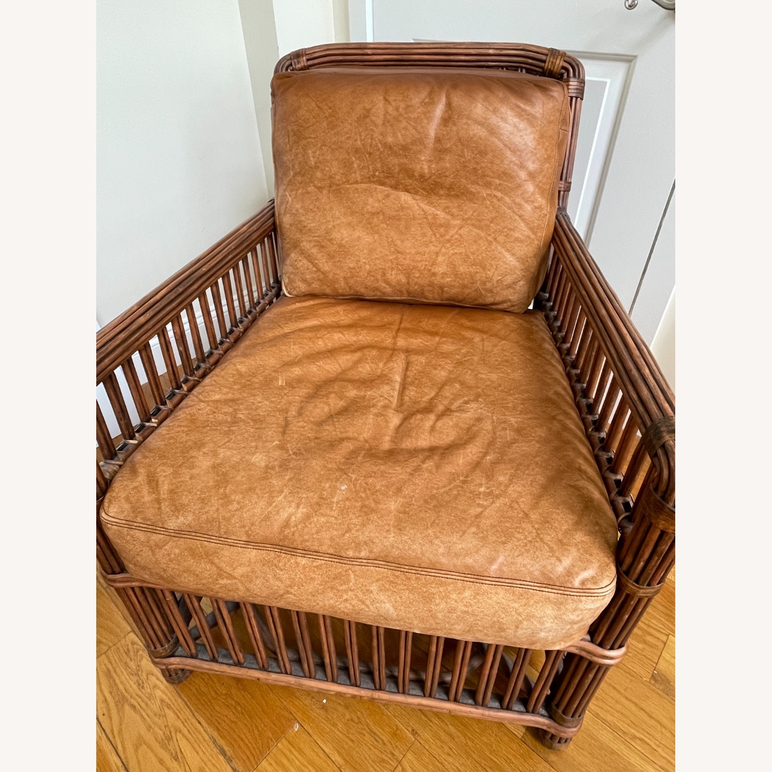 Palecek President's State Chair and Ottoman - image-2