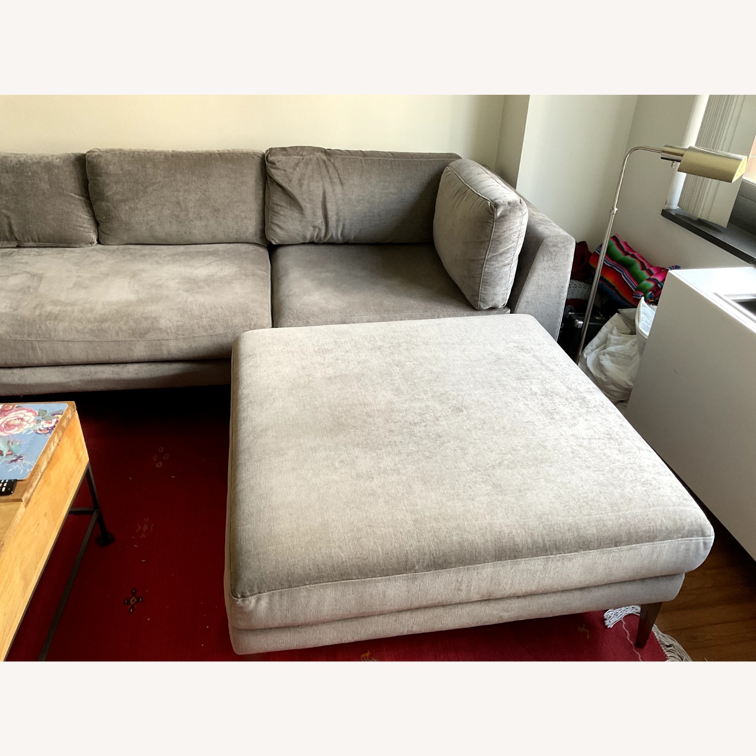 West Elm Andes Sectional in Gray  - image-2