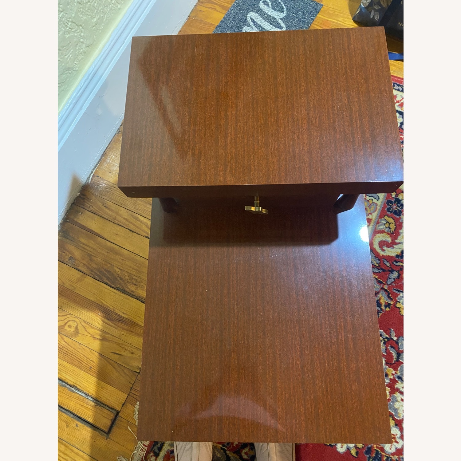 60’s Style Side Living Foom Tables with Drawers - image-2