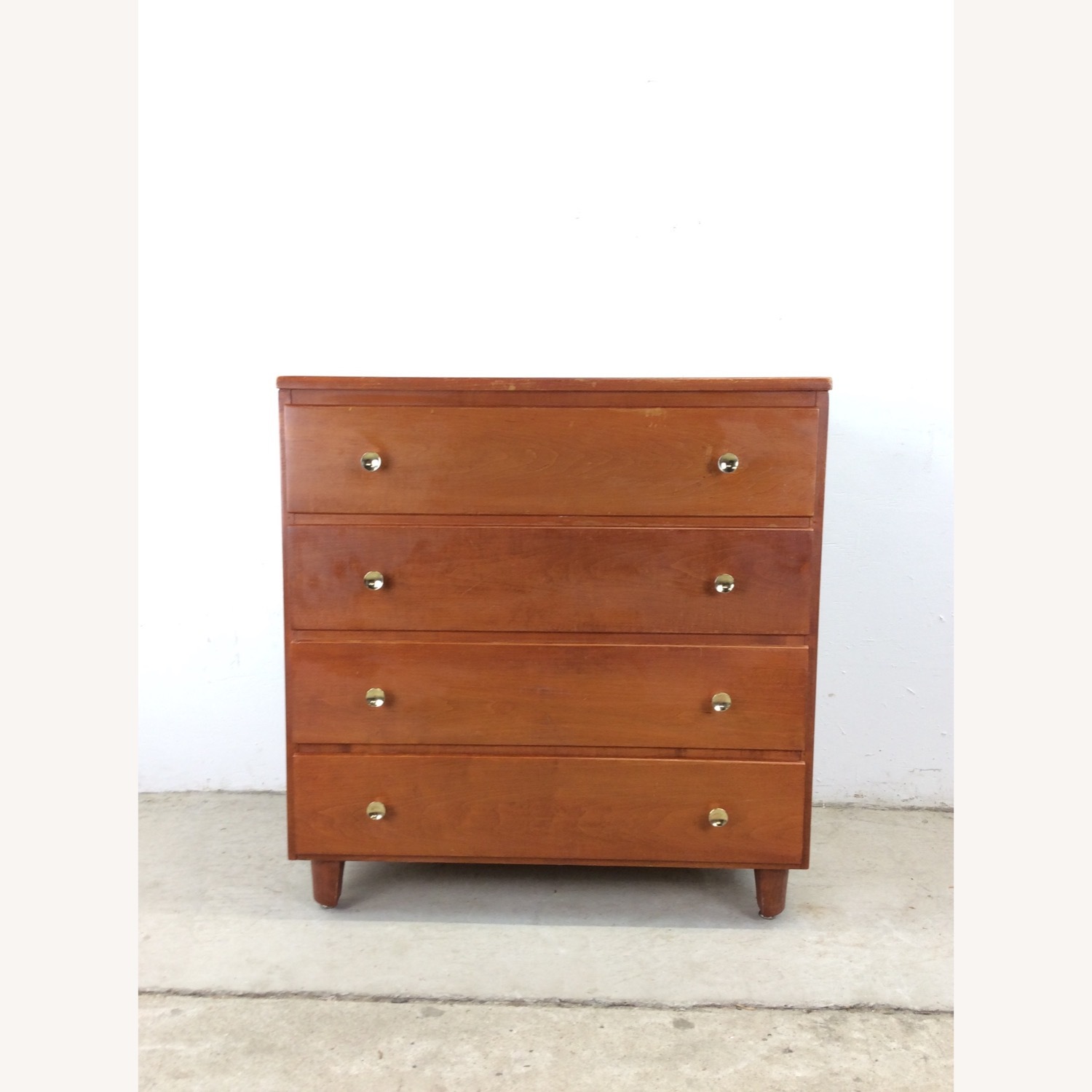 Mid Century Modern Maple Chest of Drawers - image-2