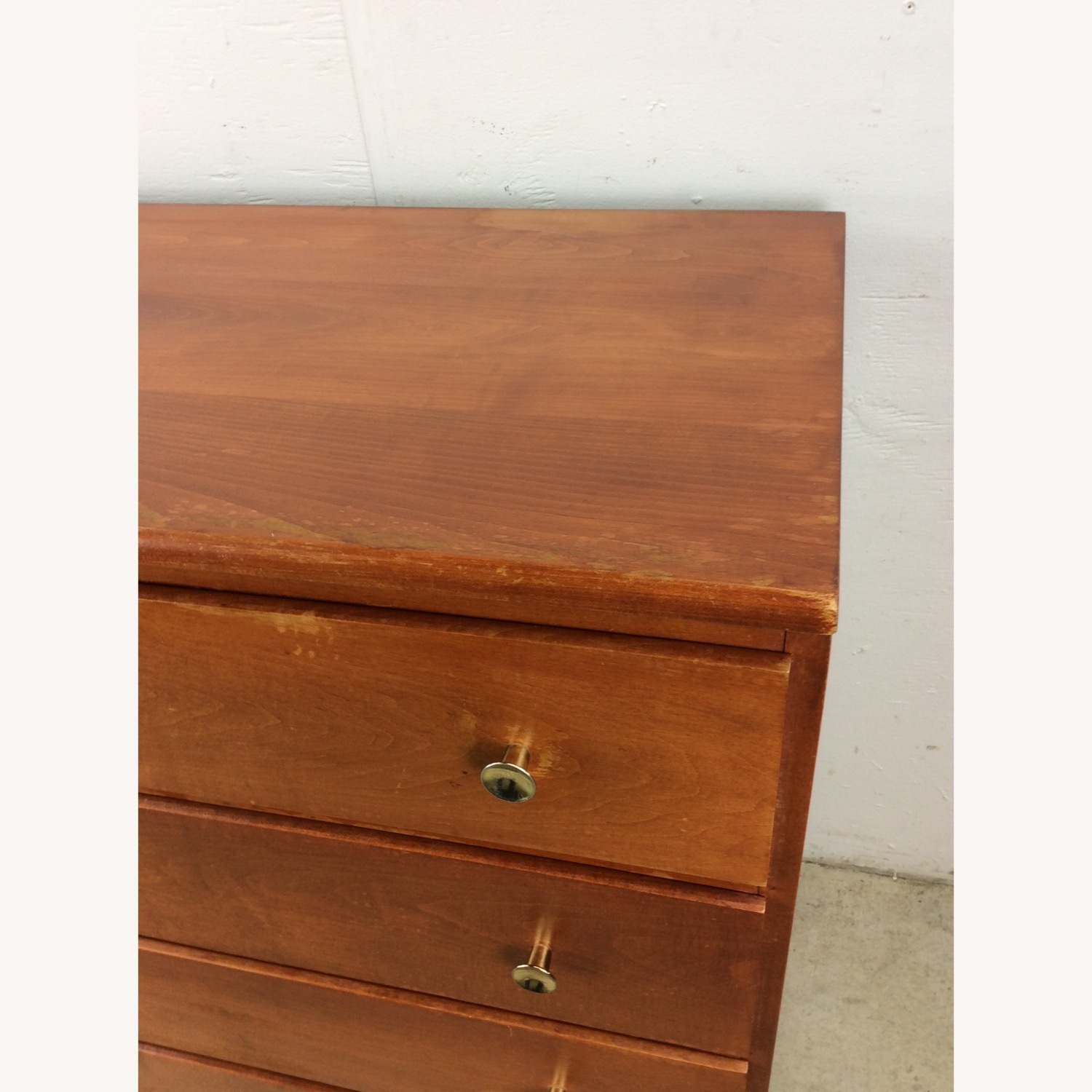 Mid Century Modern Maple Chest of Drawers - image-5