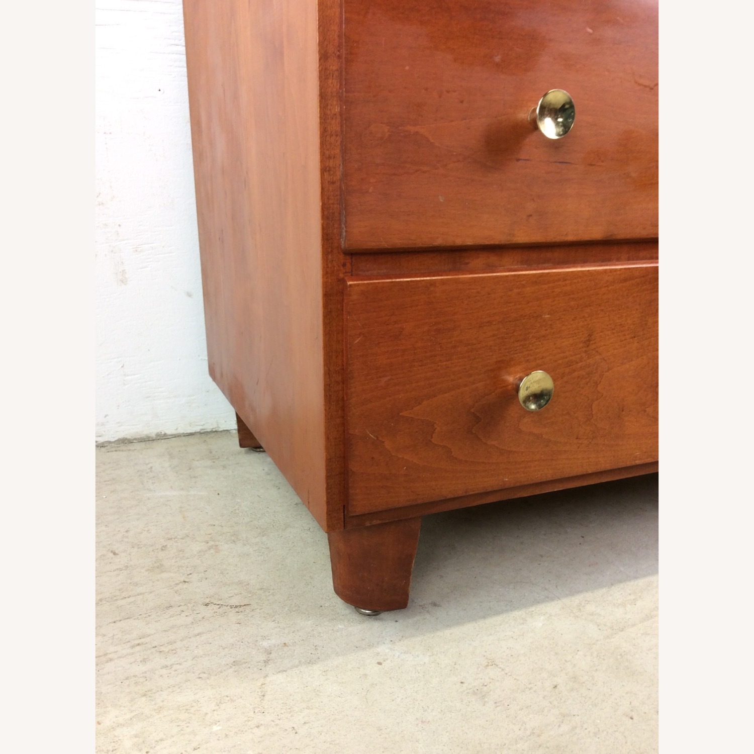 Mid Century Modern Maple Chest of Drawers - image-9