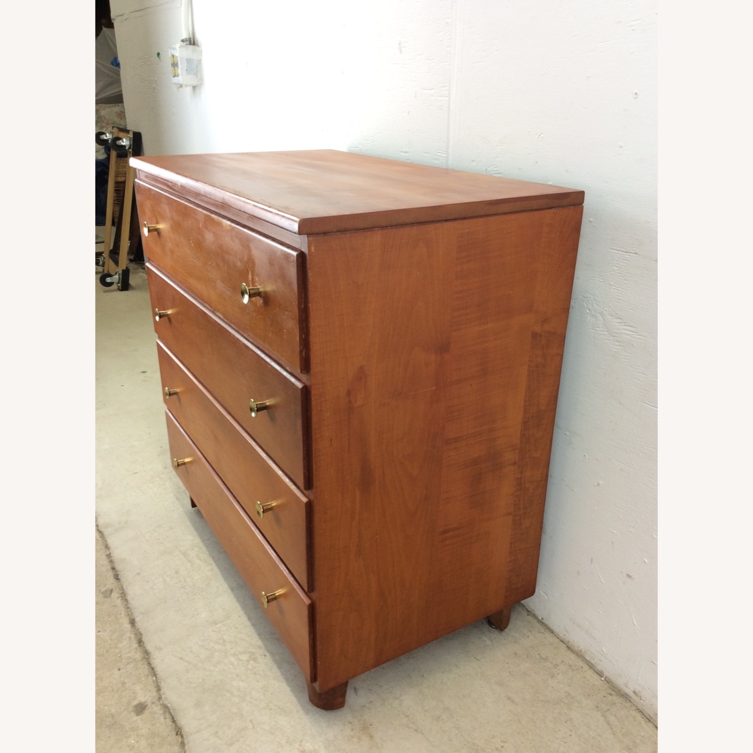 Mid Century Modern Maple Chest of Drawers - image-14