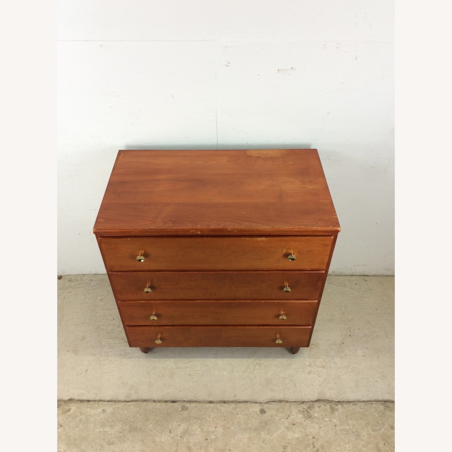 Mid Century Modern Maple Chest of Drawers - image-4