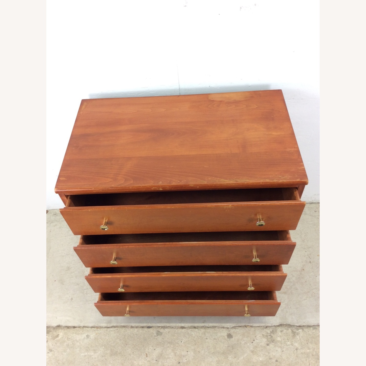 Mid Century Modern Maple Chest of Drawers - image-17