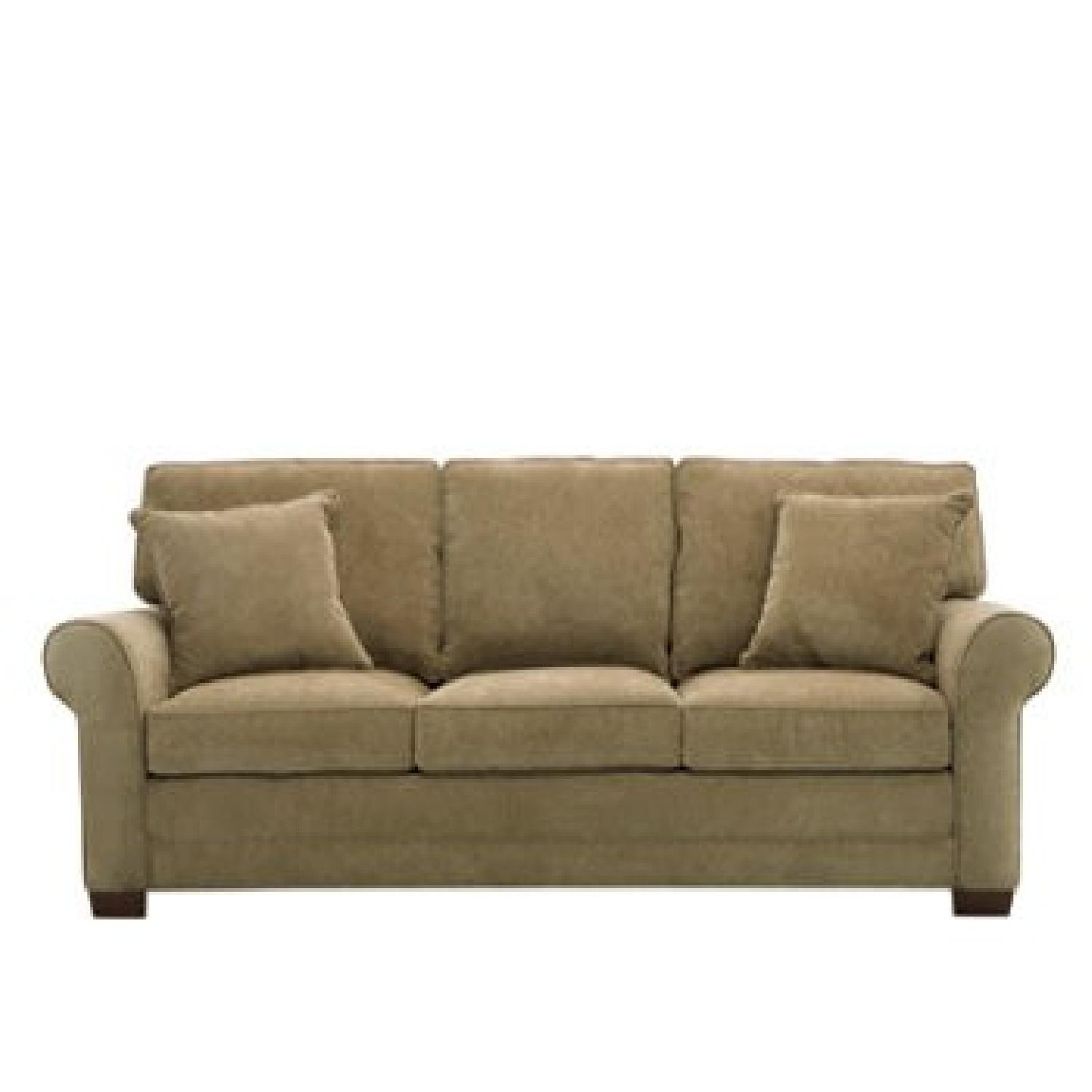 3-seater Sleeper Sofa in Green - image-6