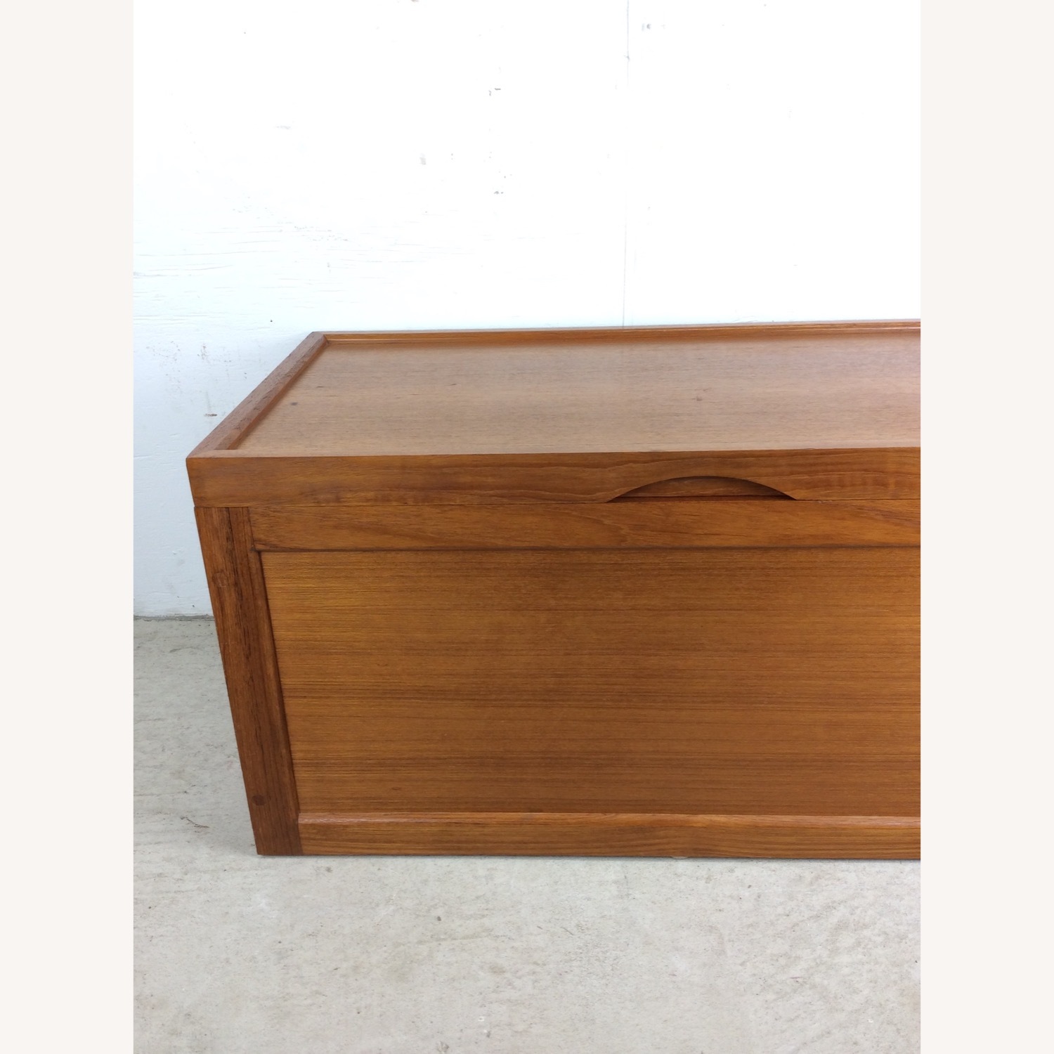 Danish Modern Style Teak Blanket Chest - image-5