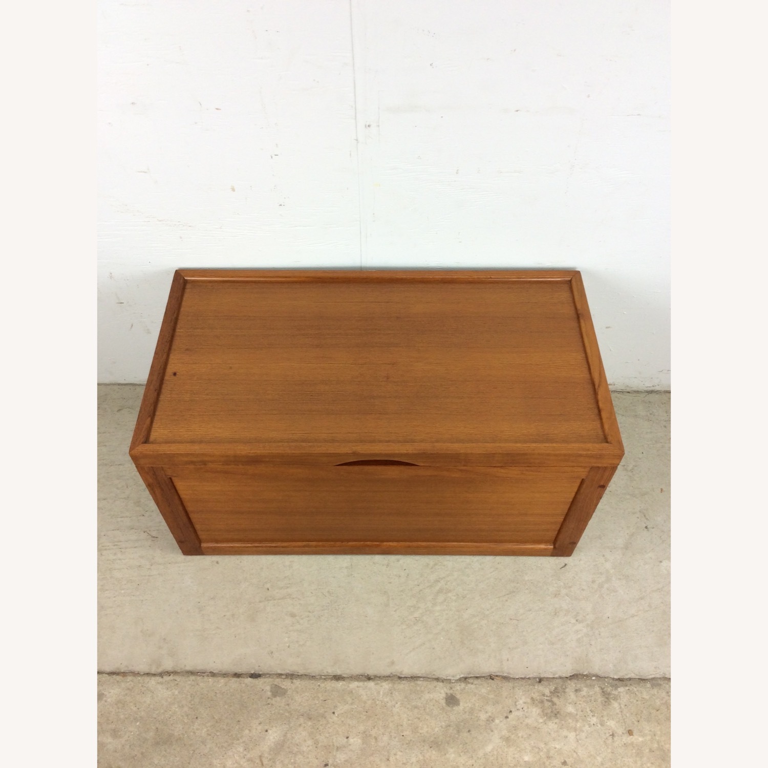 Danish Modern Style Teak Blanket Chest - image-4