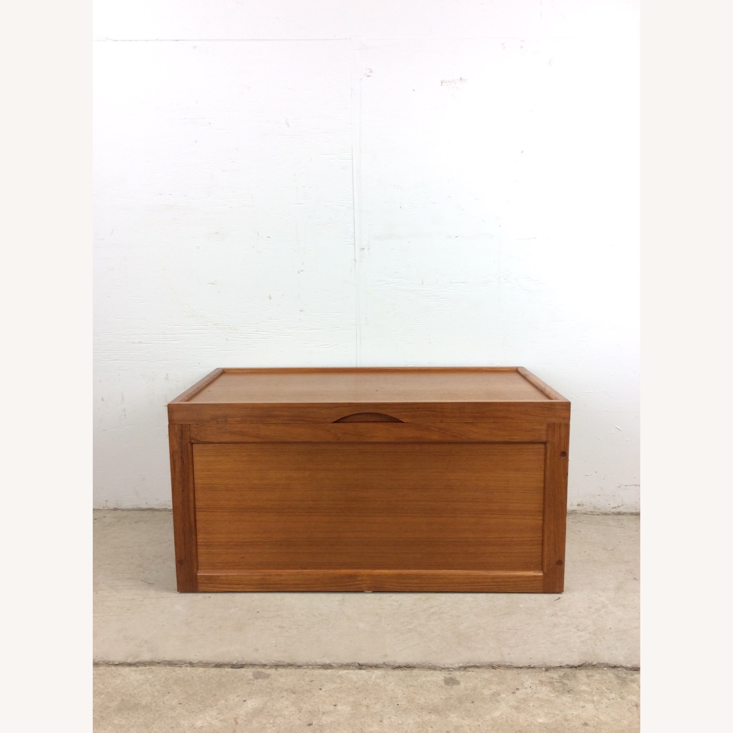 Danish Modern Style Teak Blanket Chest - image-2